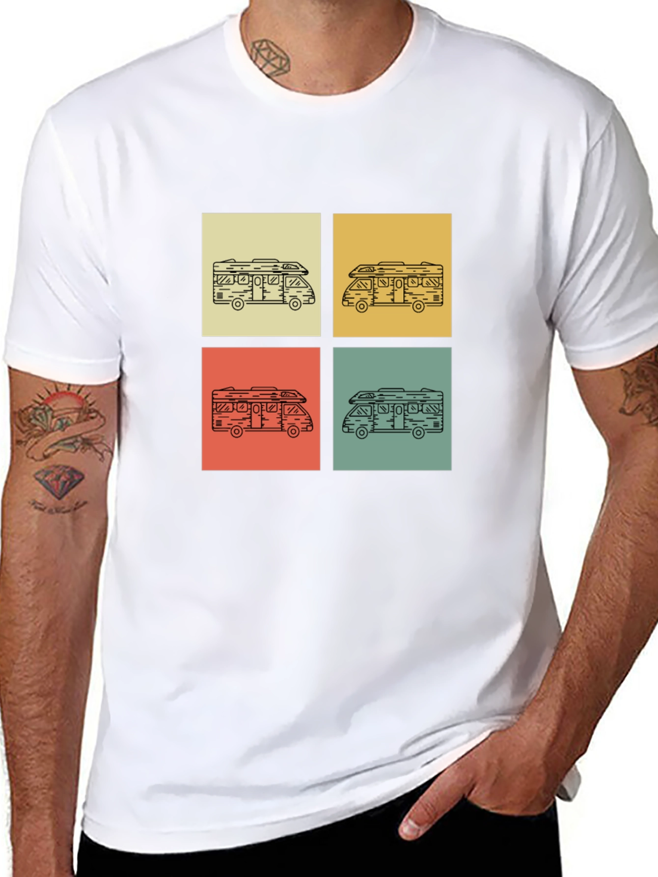Retro Camper Van T-Shirt
