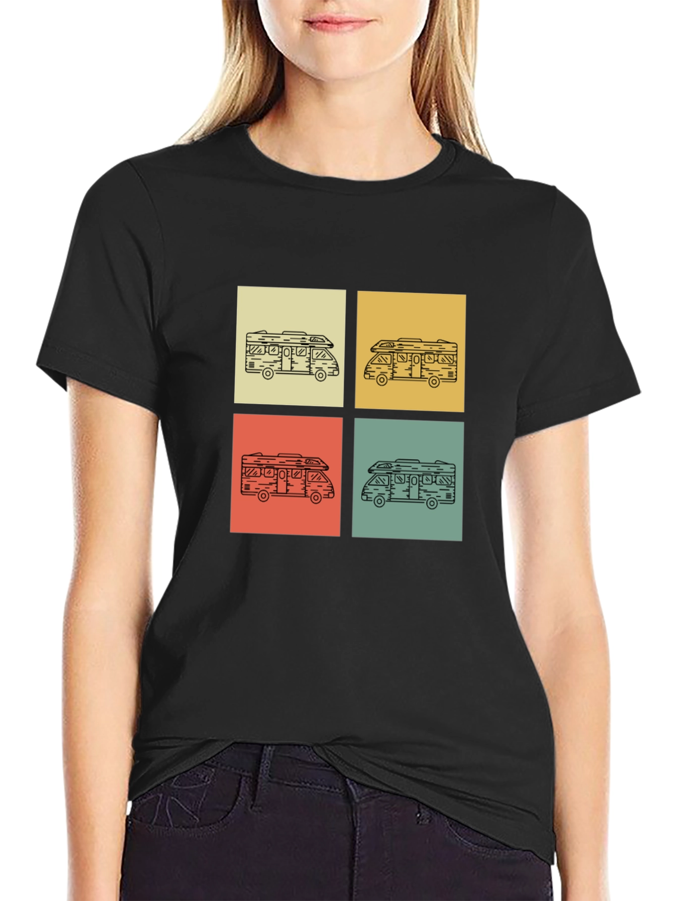 Retro Camper Van T-Shirt