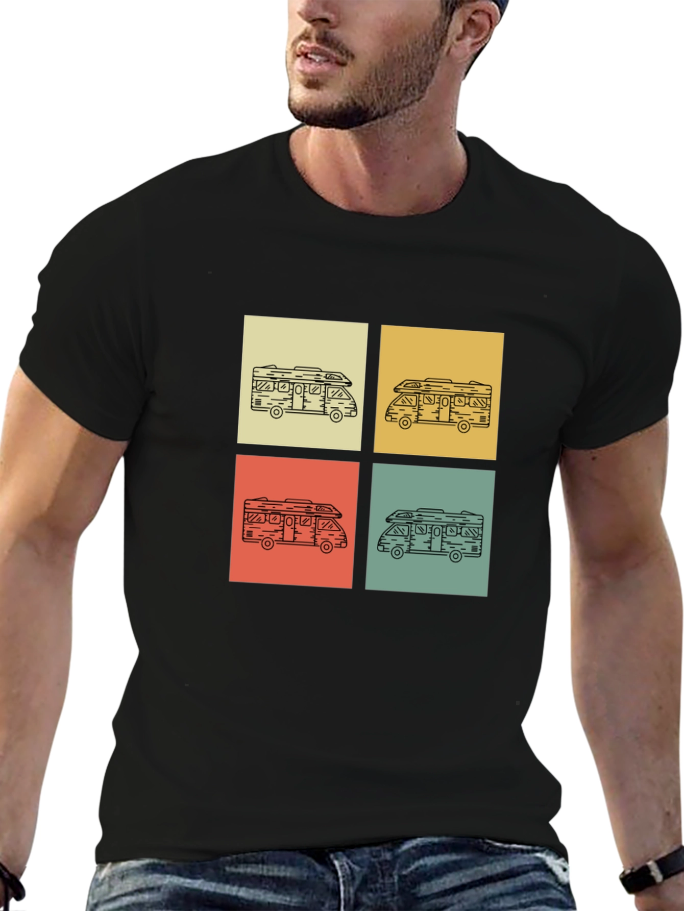 Retro Camper Van T-Shirt
