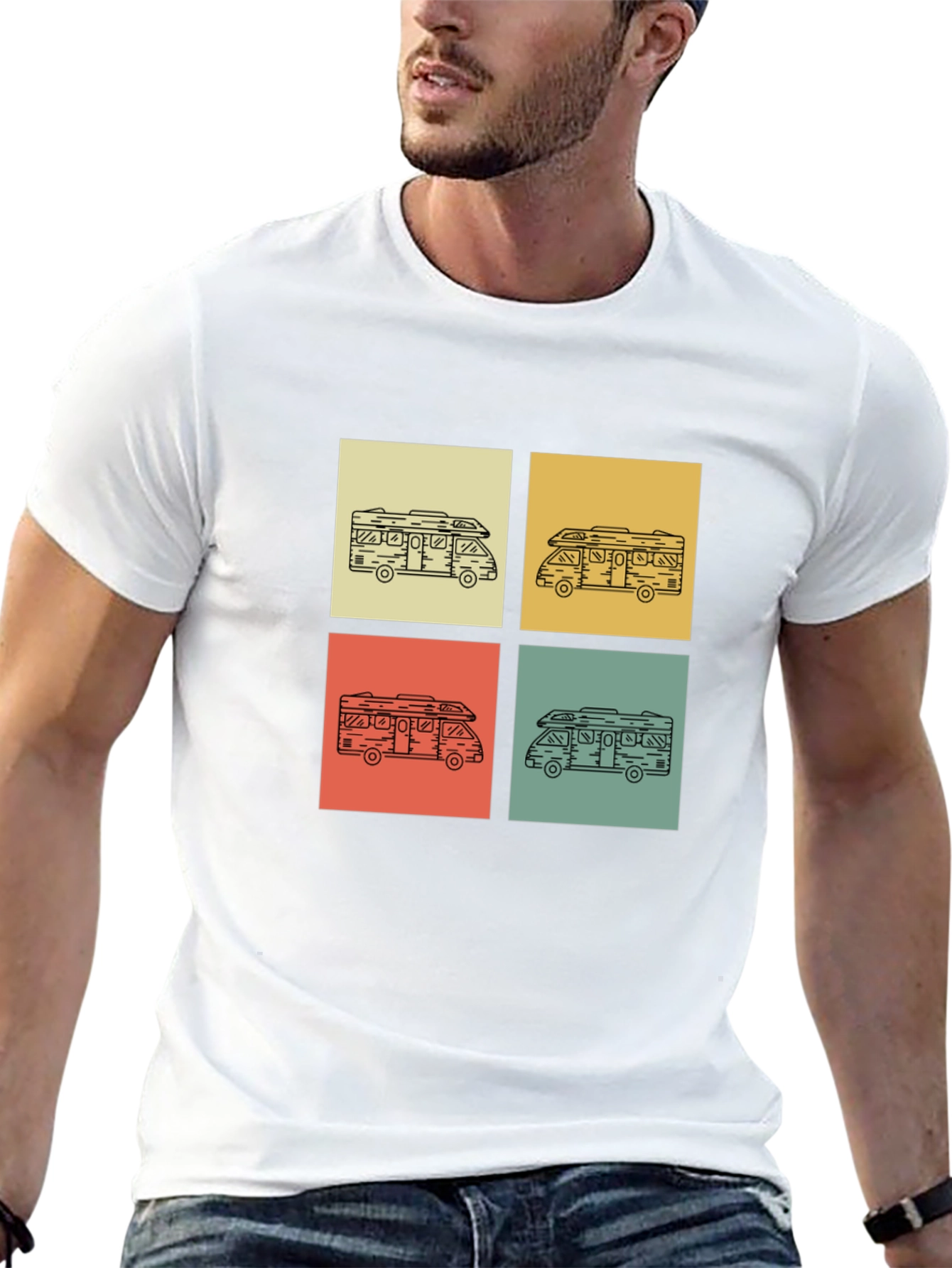 Retro Camper Van T-Shirt