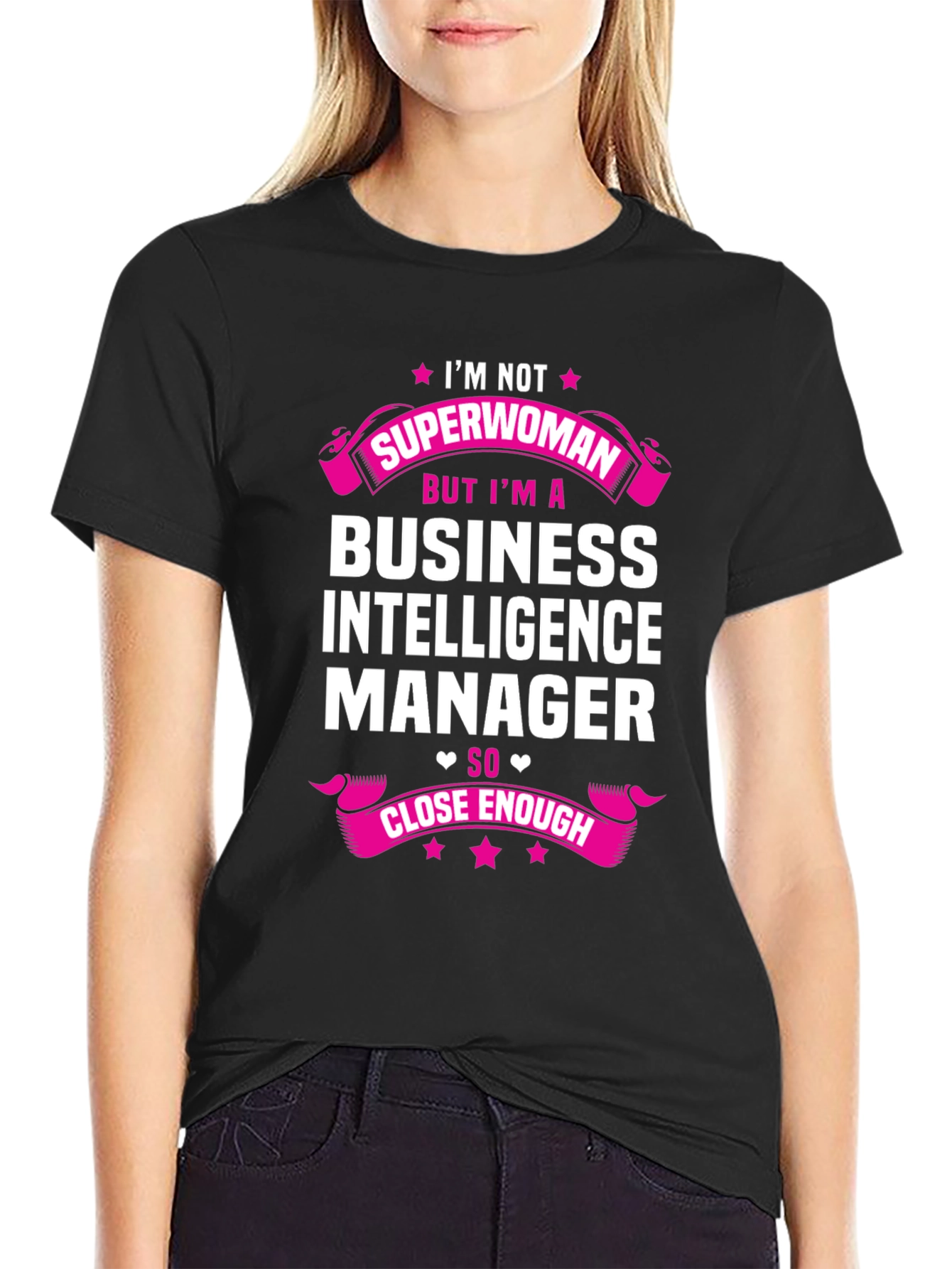 Business Intelligence Manager Superwoman T-Shirt