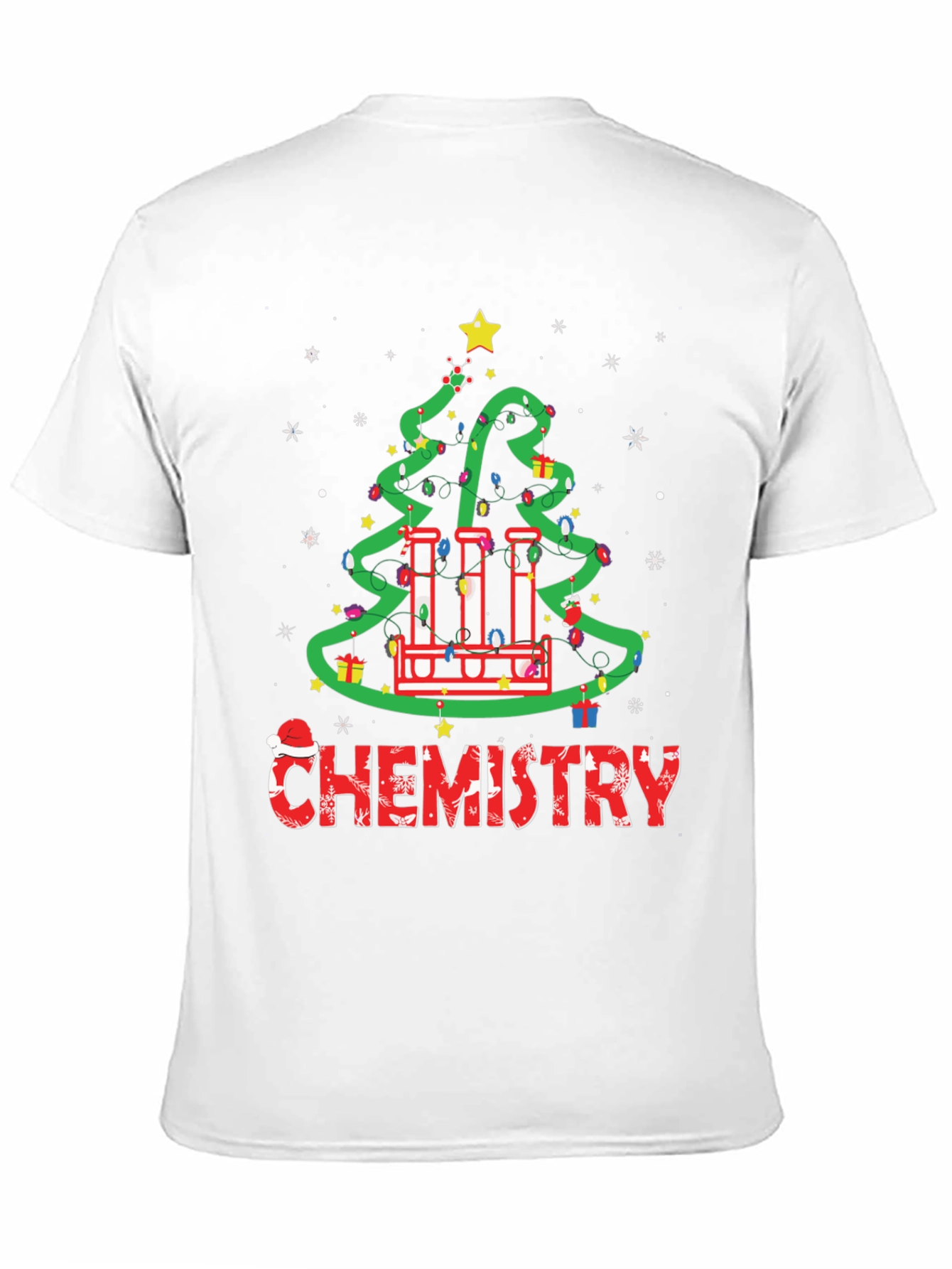 Chemistry Christmas Tree T-Shirt