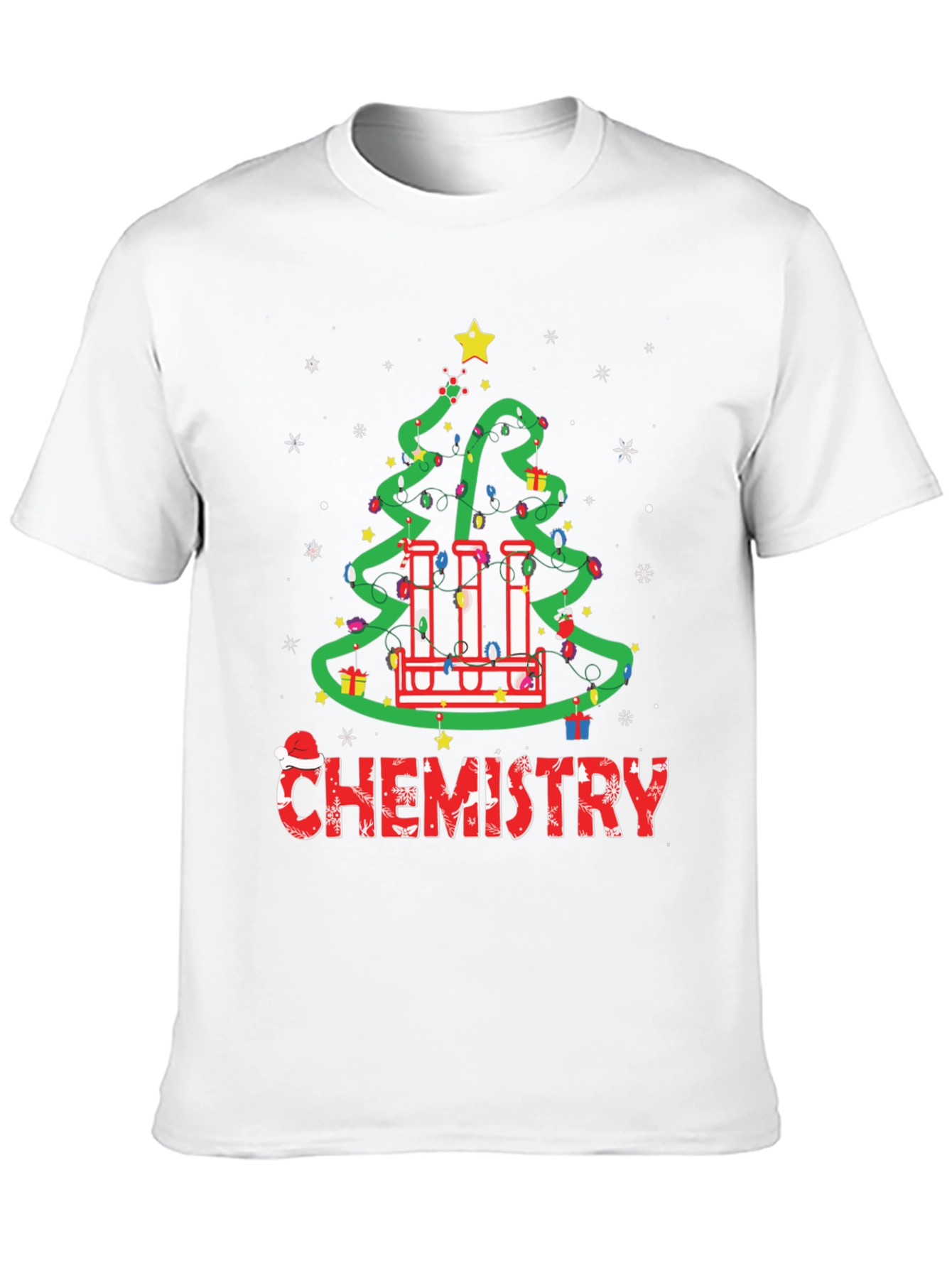 Chemistry Christmas Tree T-Shirt