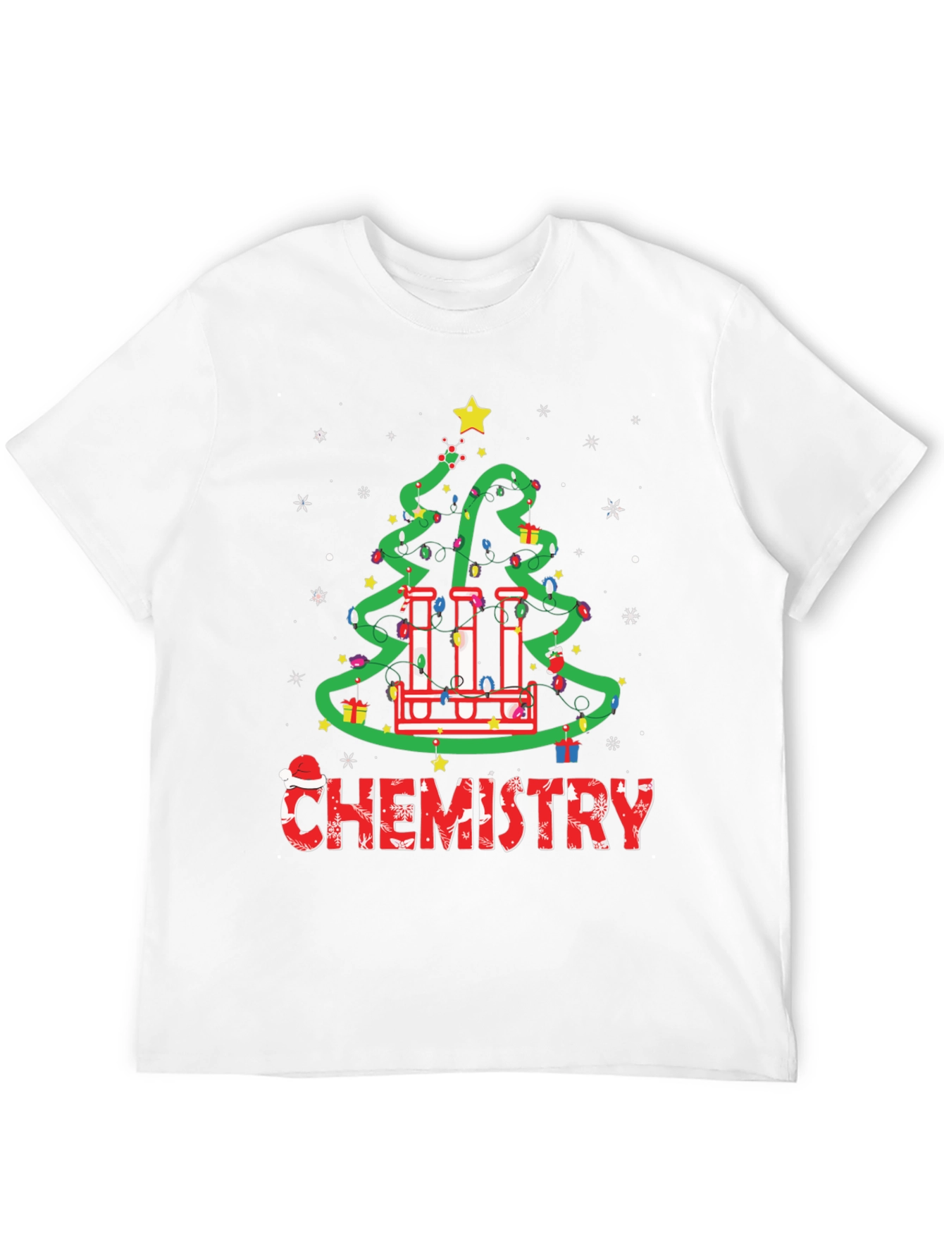 Chemistry Christmas Tree T-Shirt