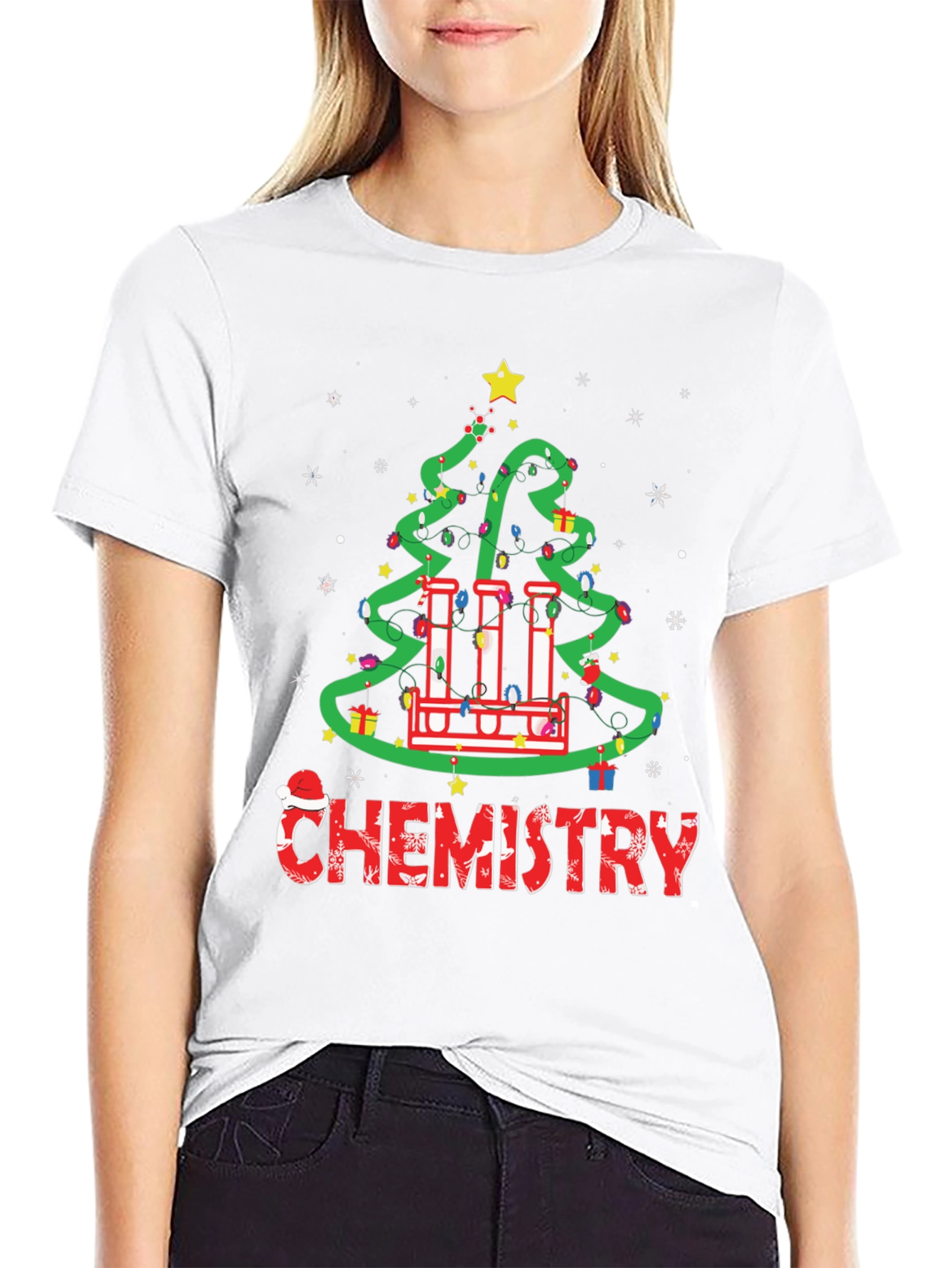 Chemistry Christmas Tree T-Shirt