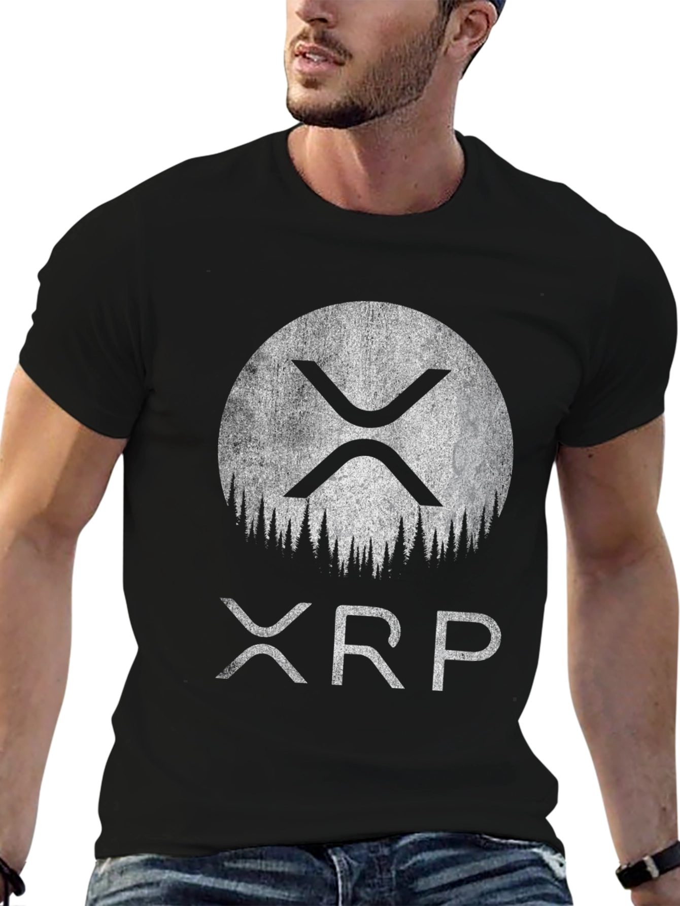 Ripple XRP Crypto T-Shirt - Modern Graphic Tee