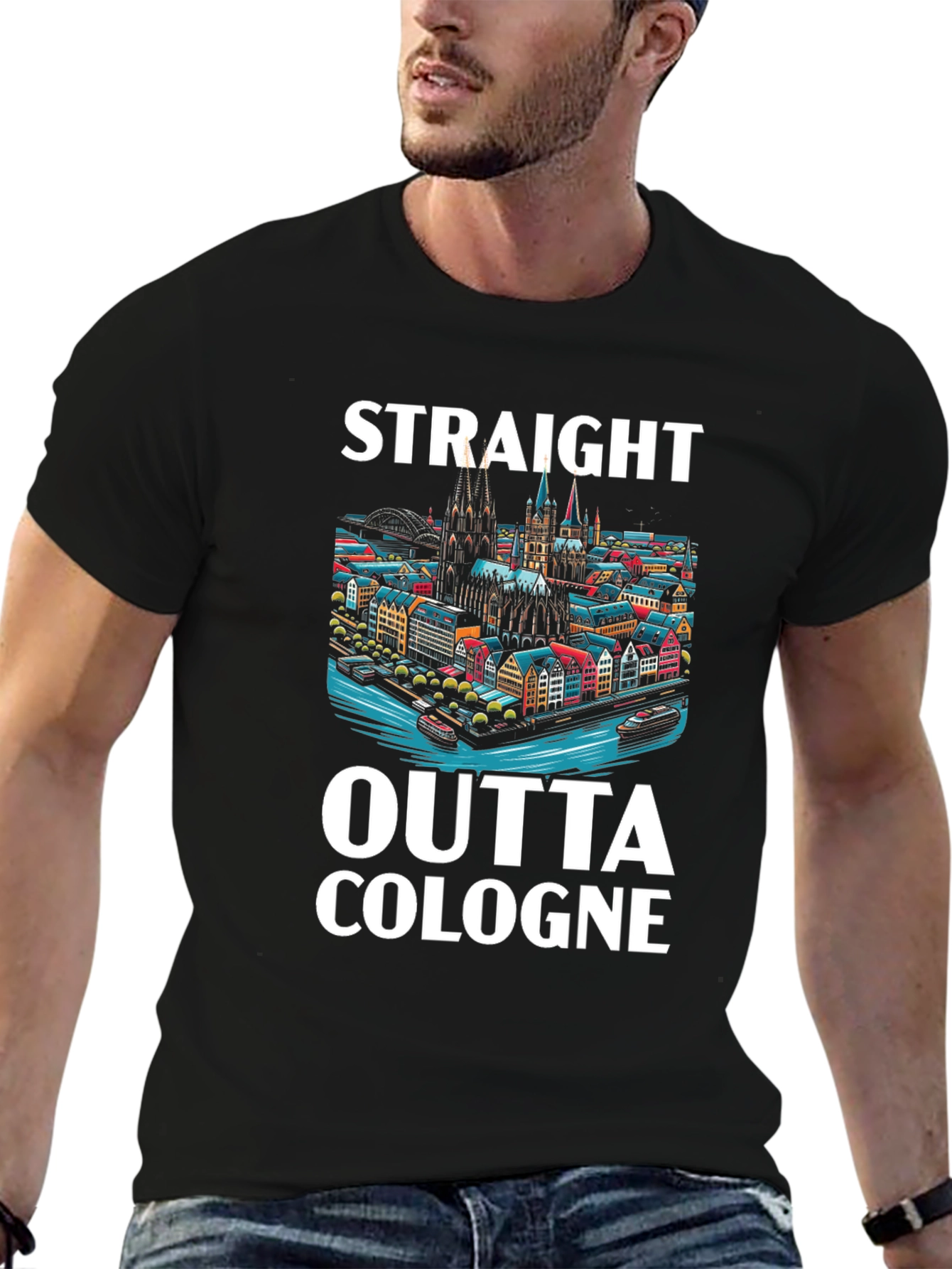 Straight Outta Cologne Graphic Tee
