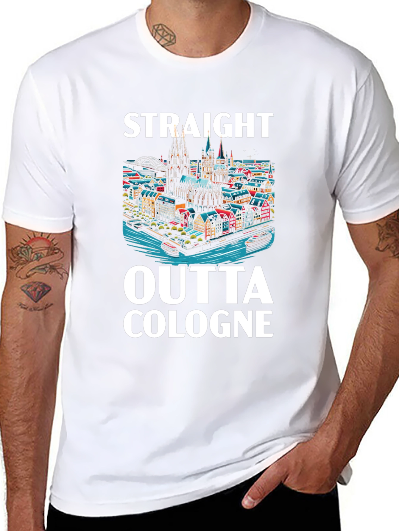 Straight Outta Cologne Graphic Tee