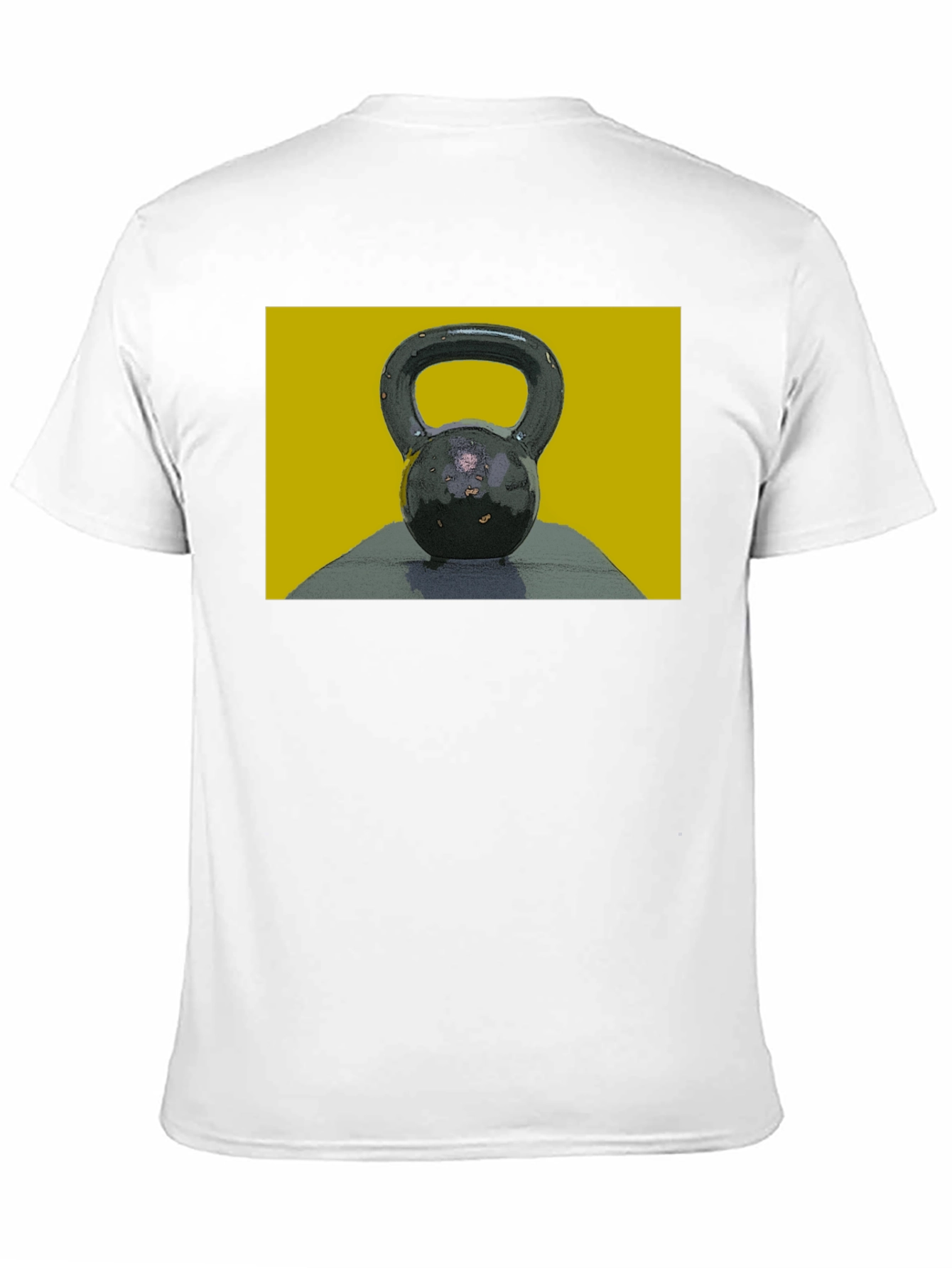 Kettlebell Graphic Tee - Black Cotton T-Shirt
