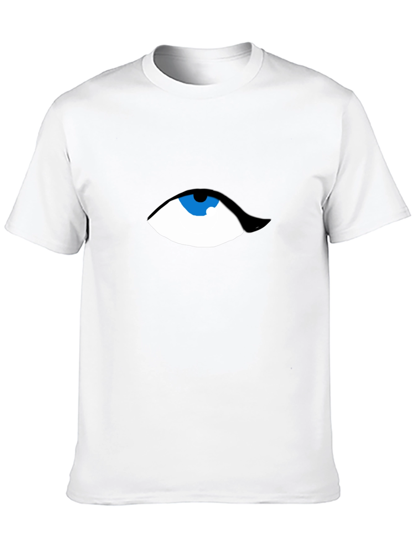 Eye See You Graphic Tee - Modern Black T-Shirt
