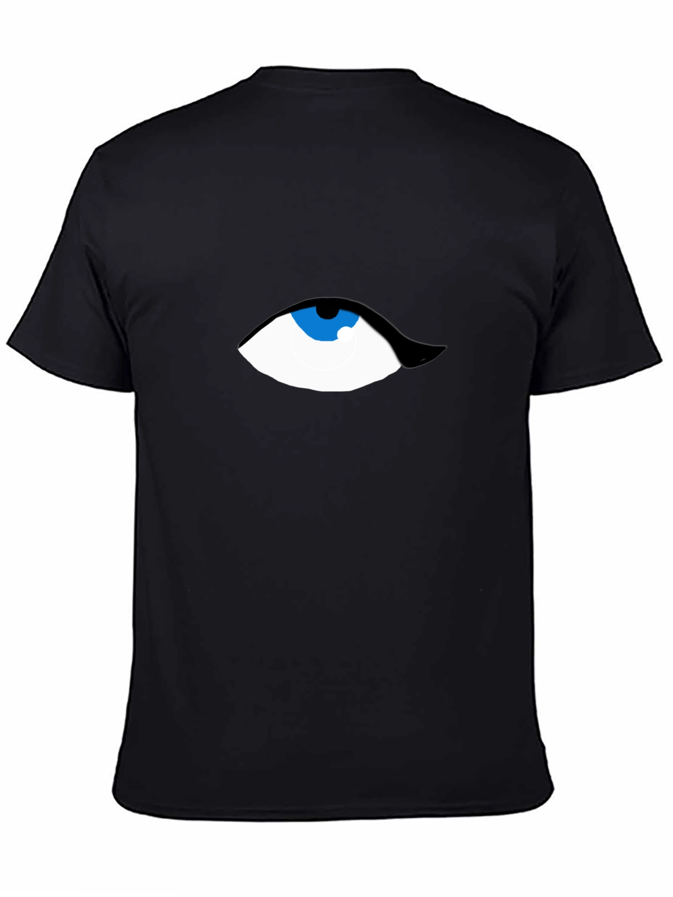 Eye See You Graphic Tee - Modern Black T-Shirt