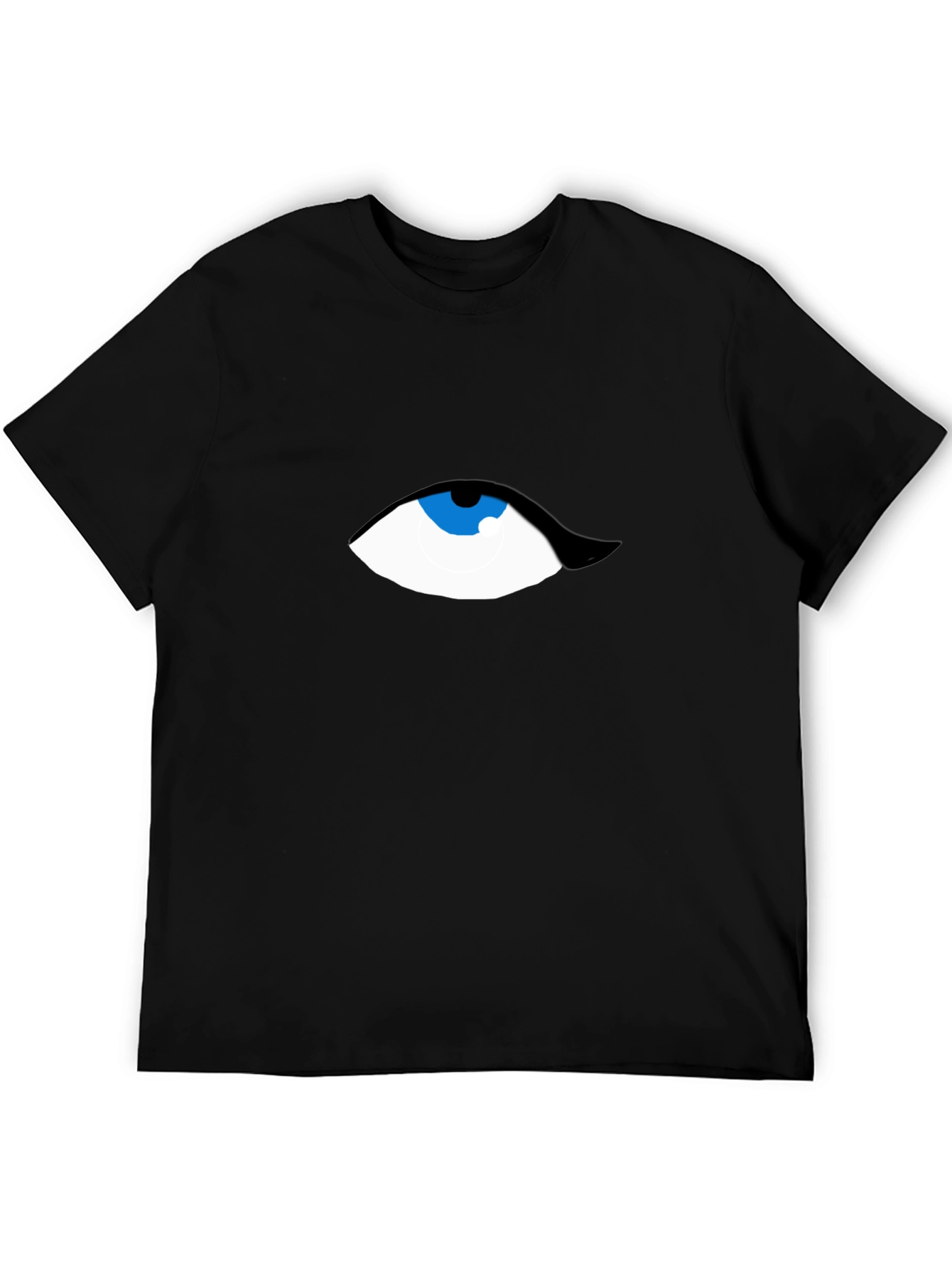 Eye See You Graphic Tee - Modern Black T-Shirt