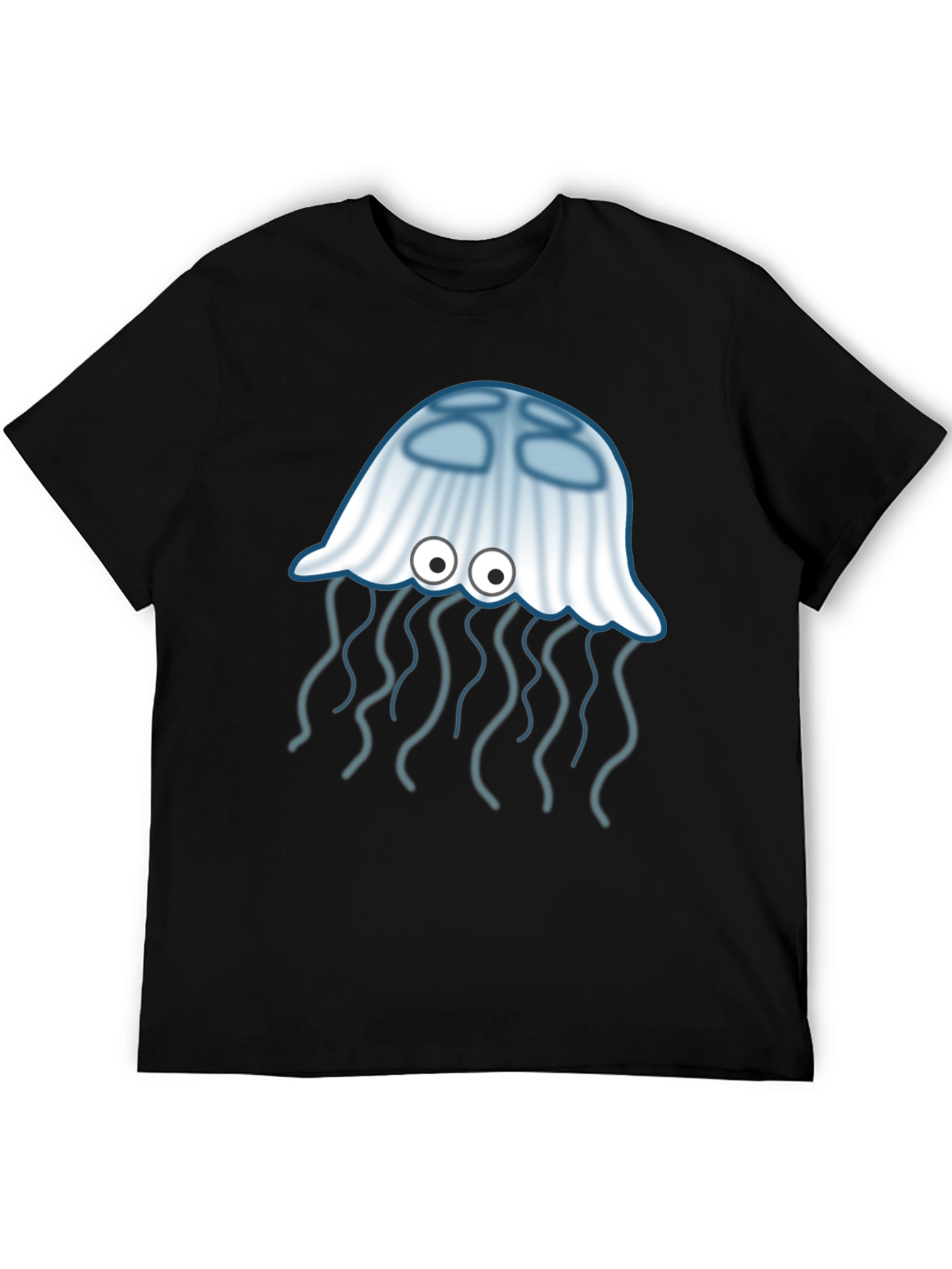 Jellyfish Graphic Tee - Unique Cartoon Design