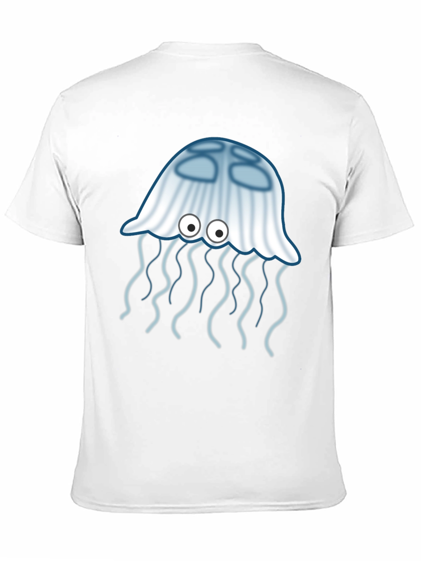 Jellyfish Graphic Tee - Unique Cartoon Design
