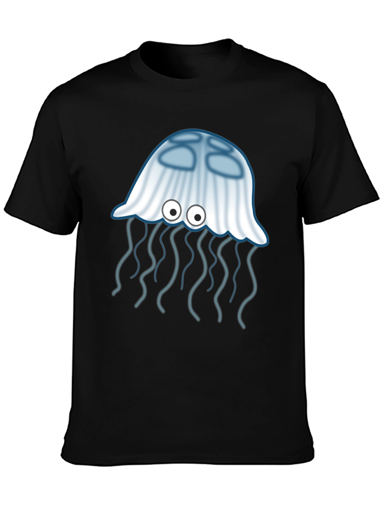 Jellyfish Graphic Tee - Unique Cartoon Design