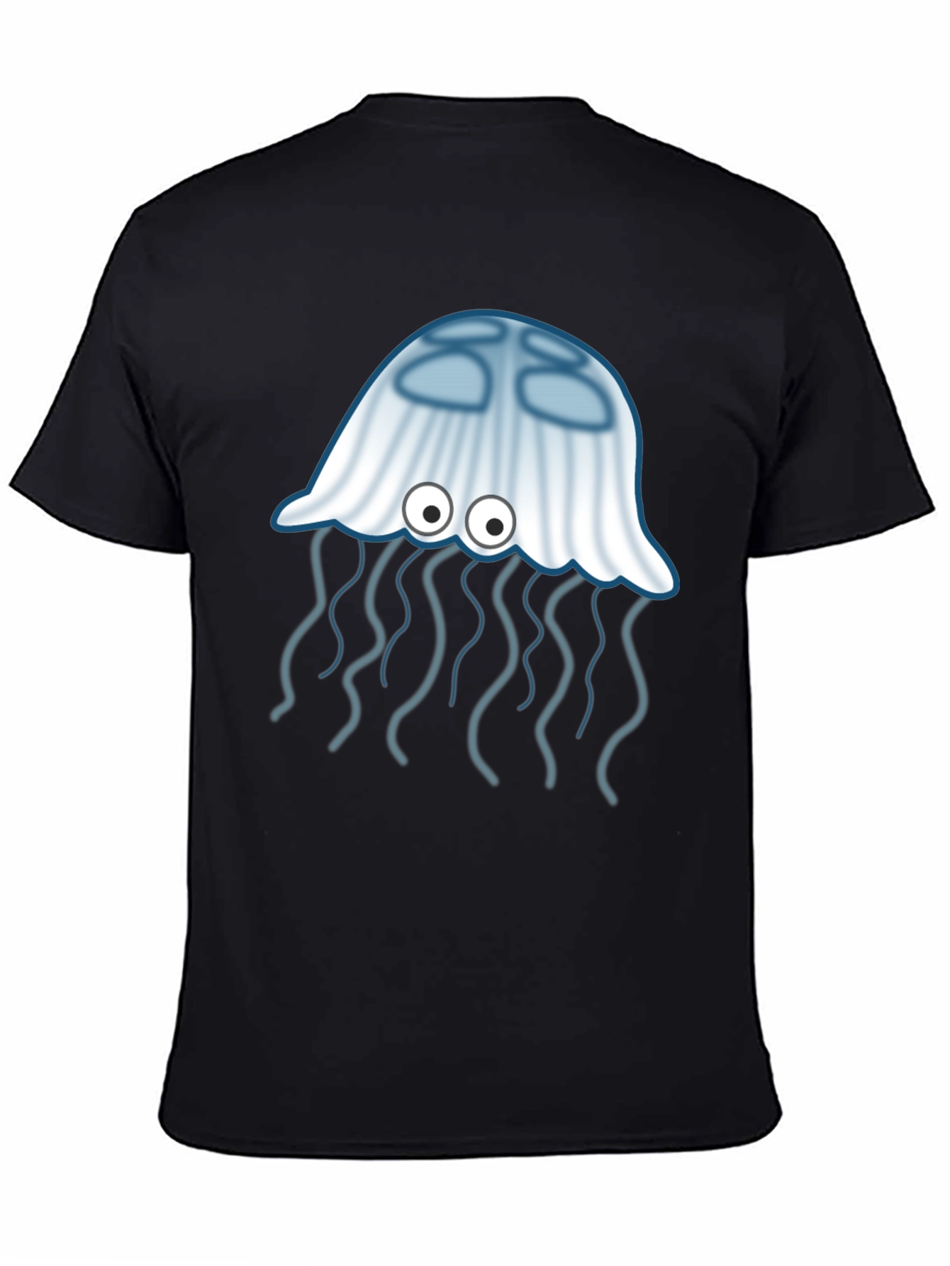 Jellyfish Graphic Tee - Unique Cartoon Design