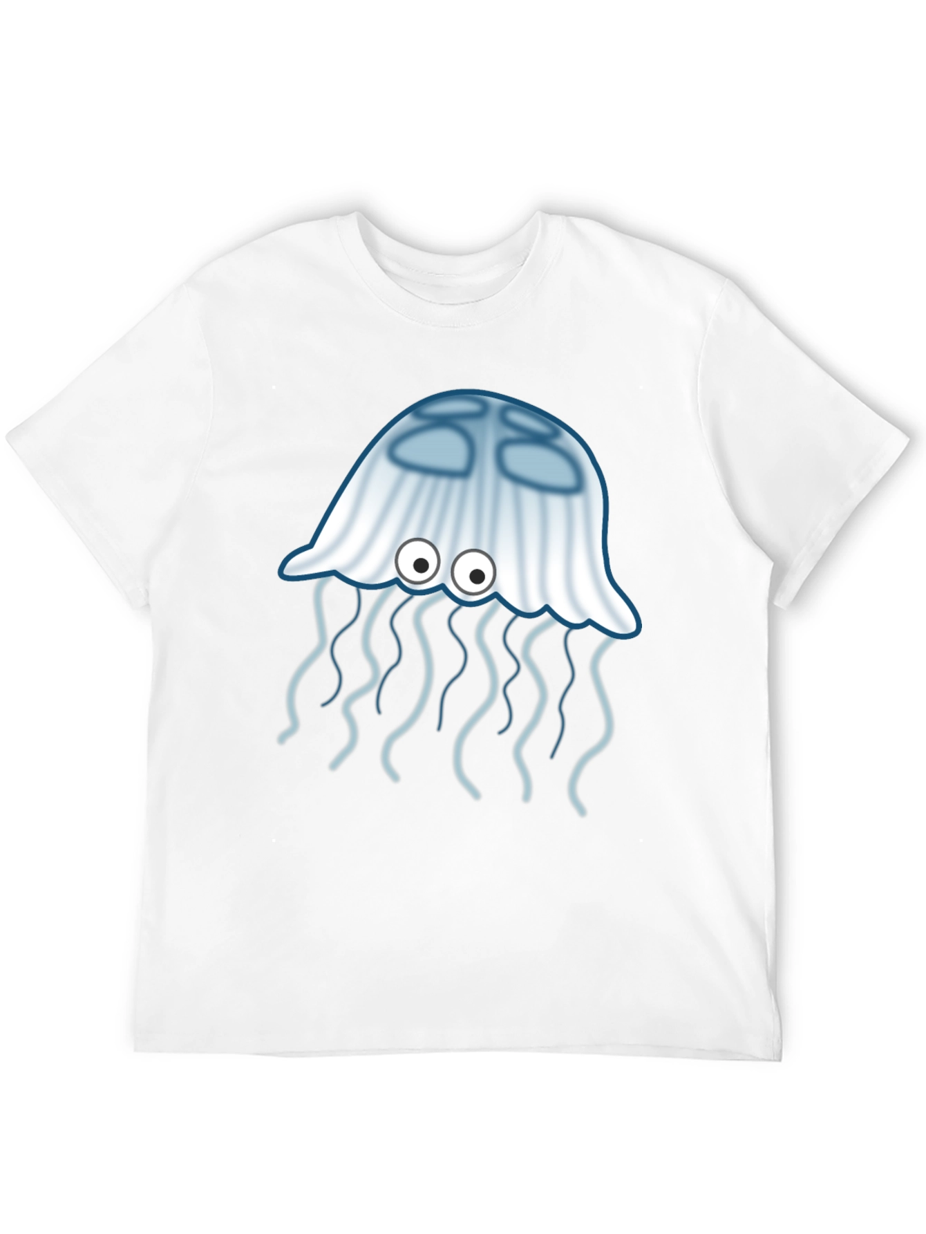 Jellyfish Graphic Tee - Unique Cartoon Design