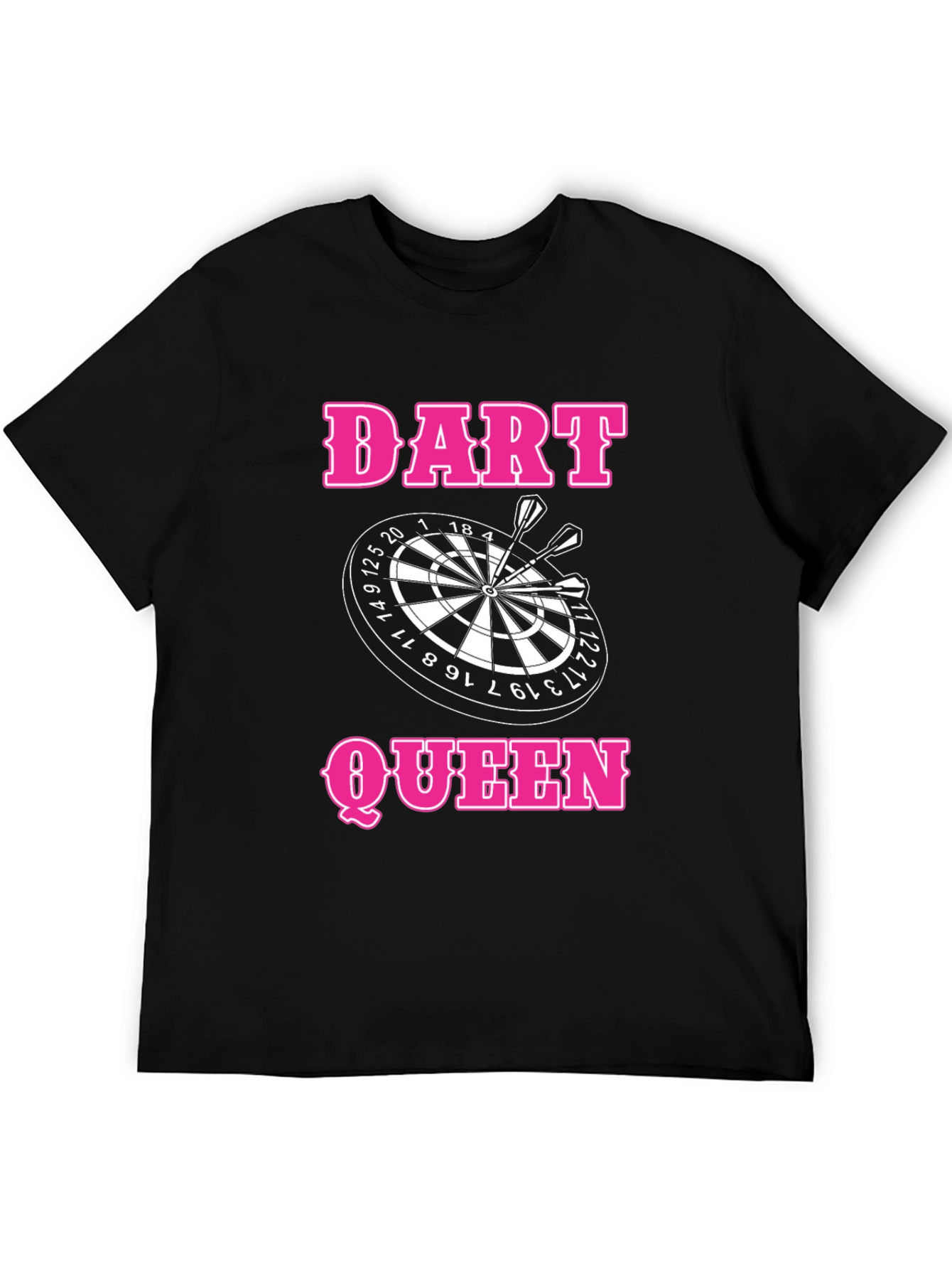 Dart Queen Graphic T-Shirt - Darts Lover Tee