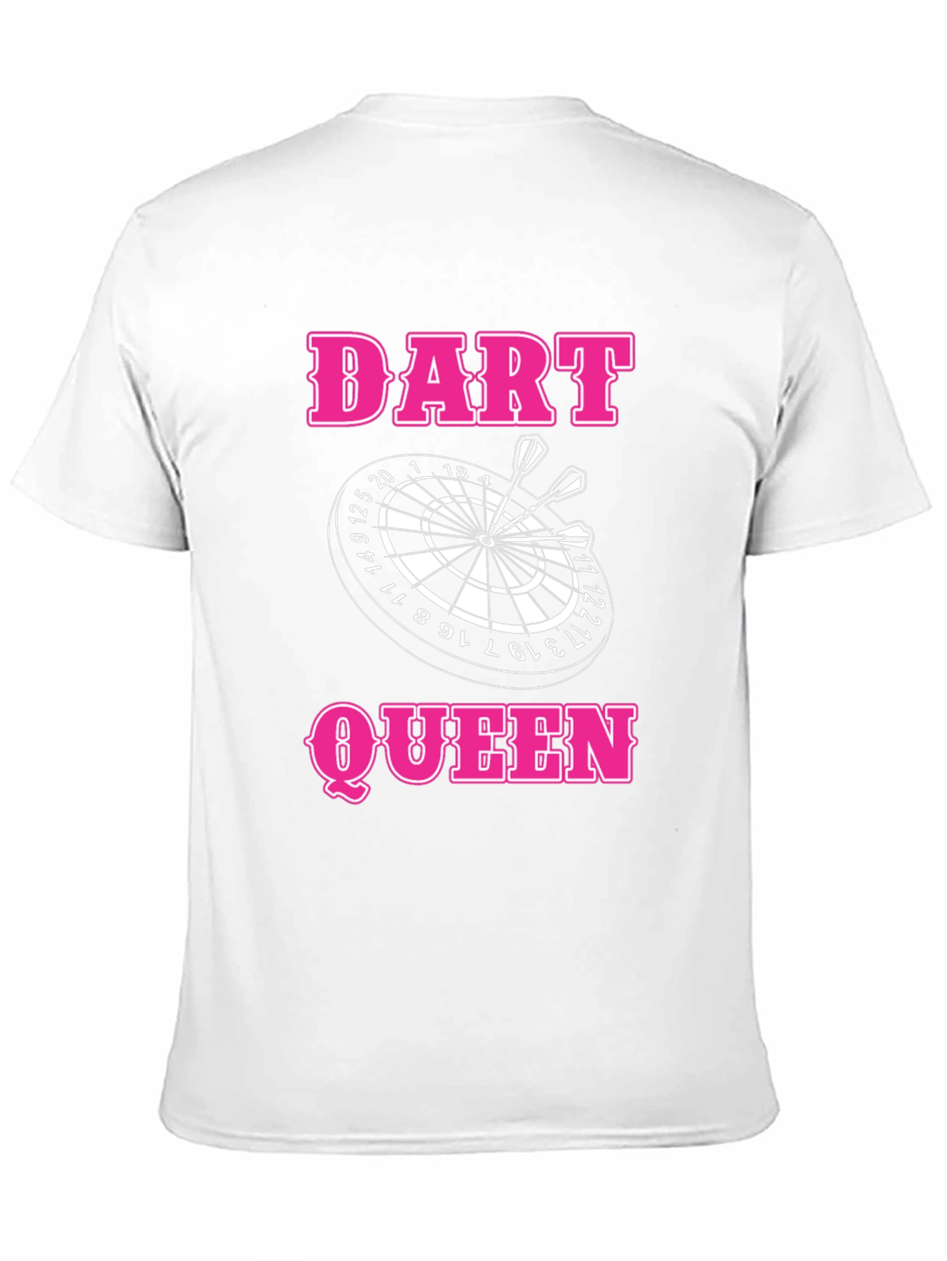 Dart Queen Graphic T-Shirt - Darts Lover Tee