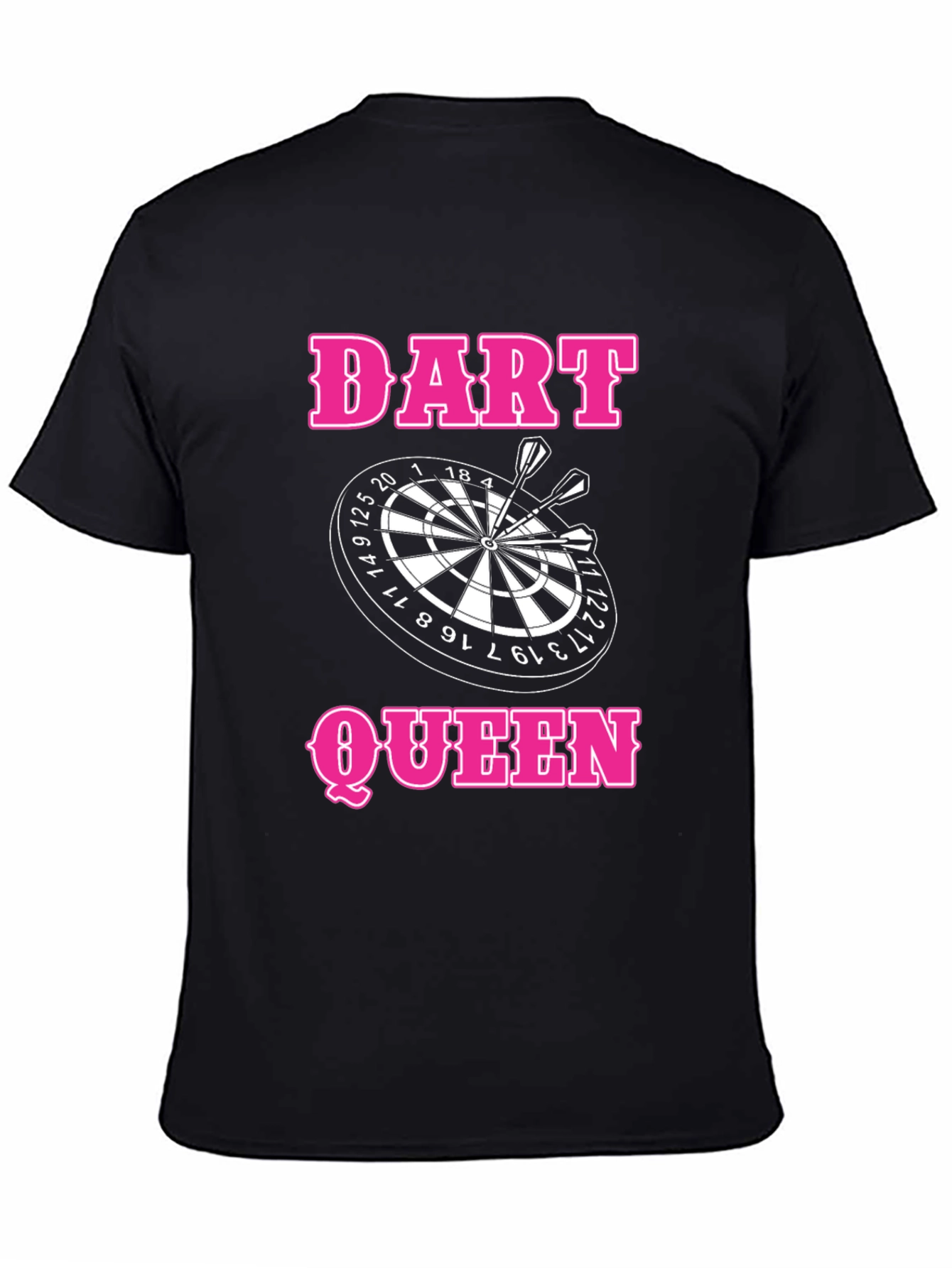 Dart Queen Graphic T-Shirt - Darts Lover Tee