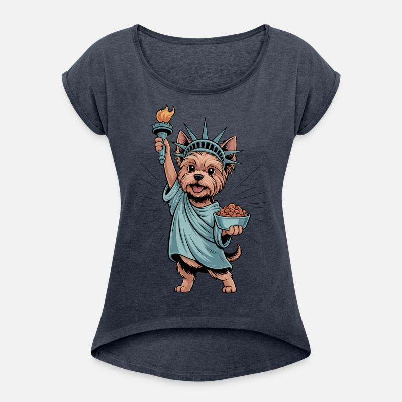 Yorkshire Terrier Statue of Liberty costume