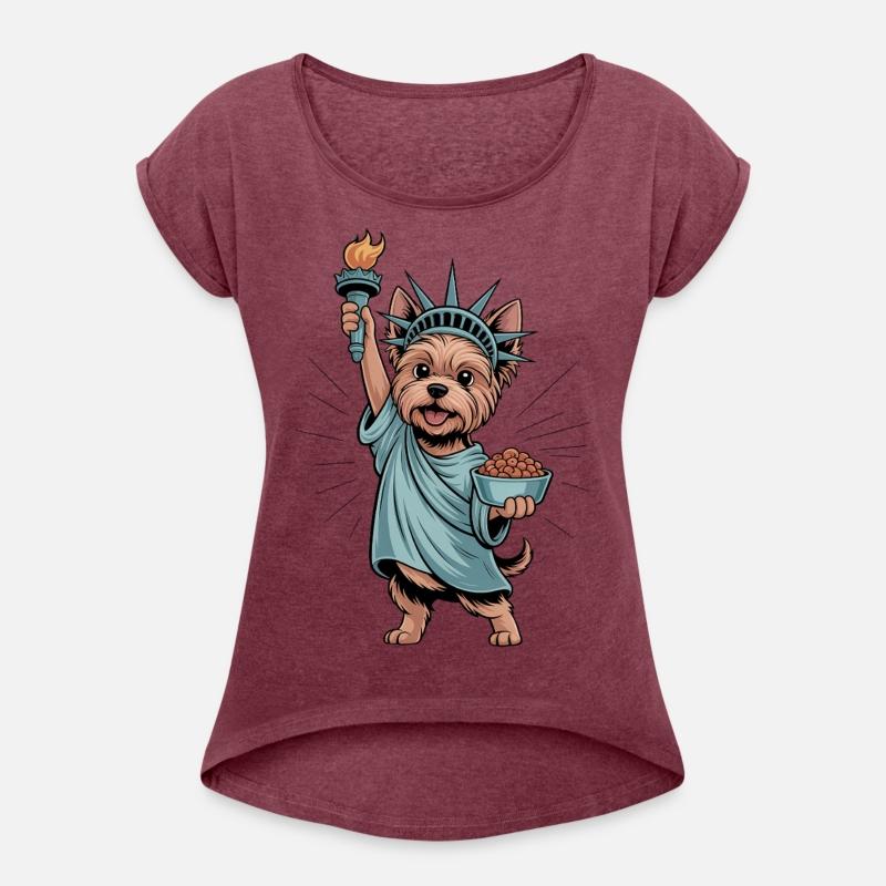Yorkshire Terrier Statue of Liberty costume