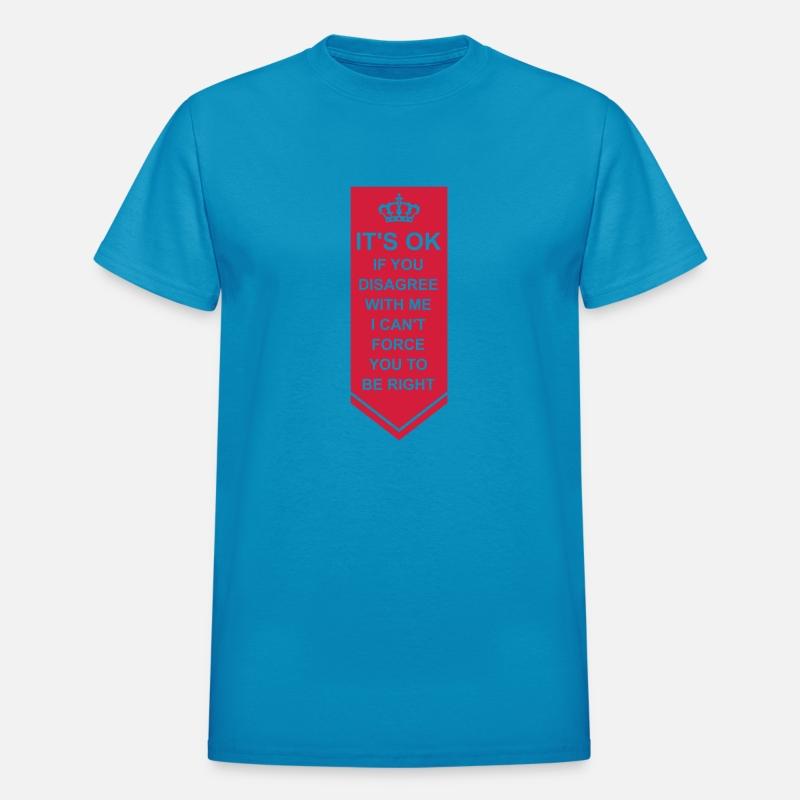 you disagree with me