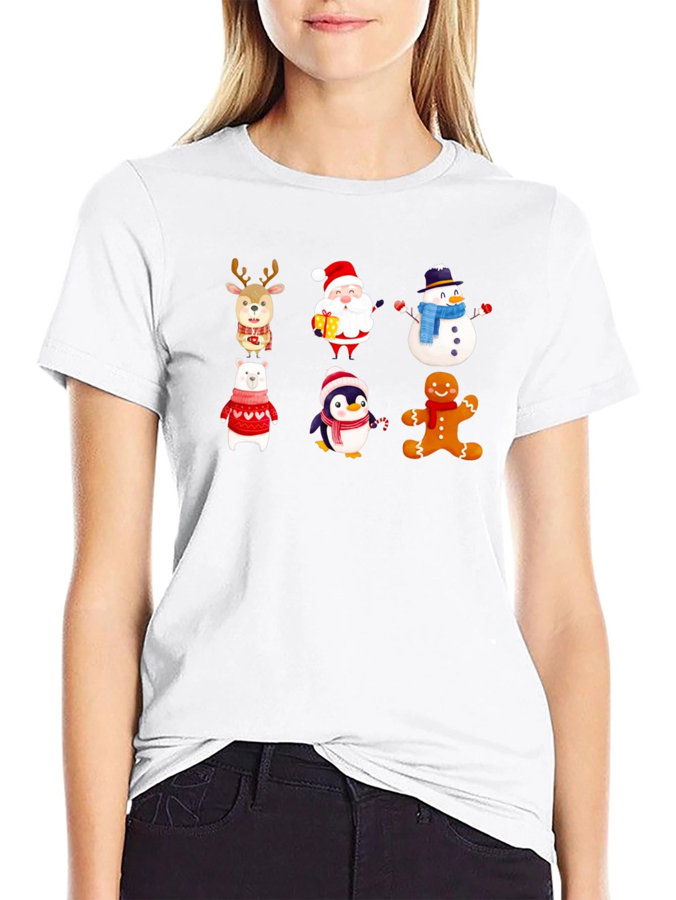 Festive Holiday Character T-Shirt