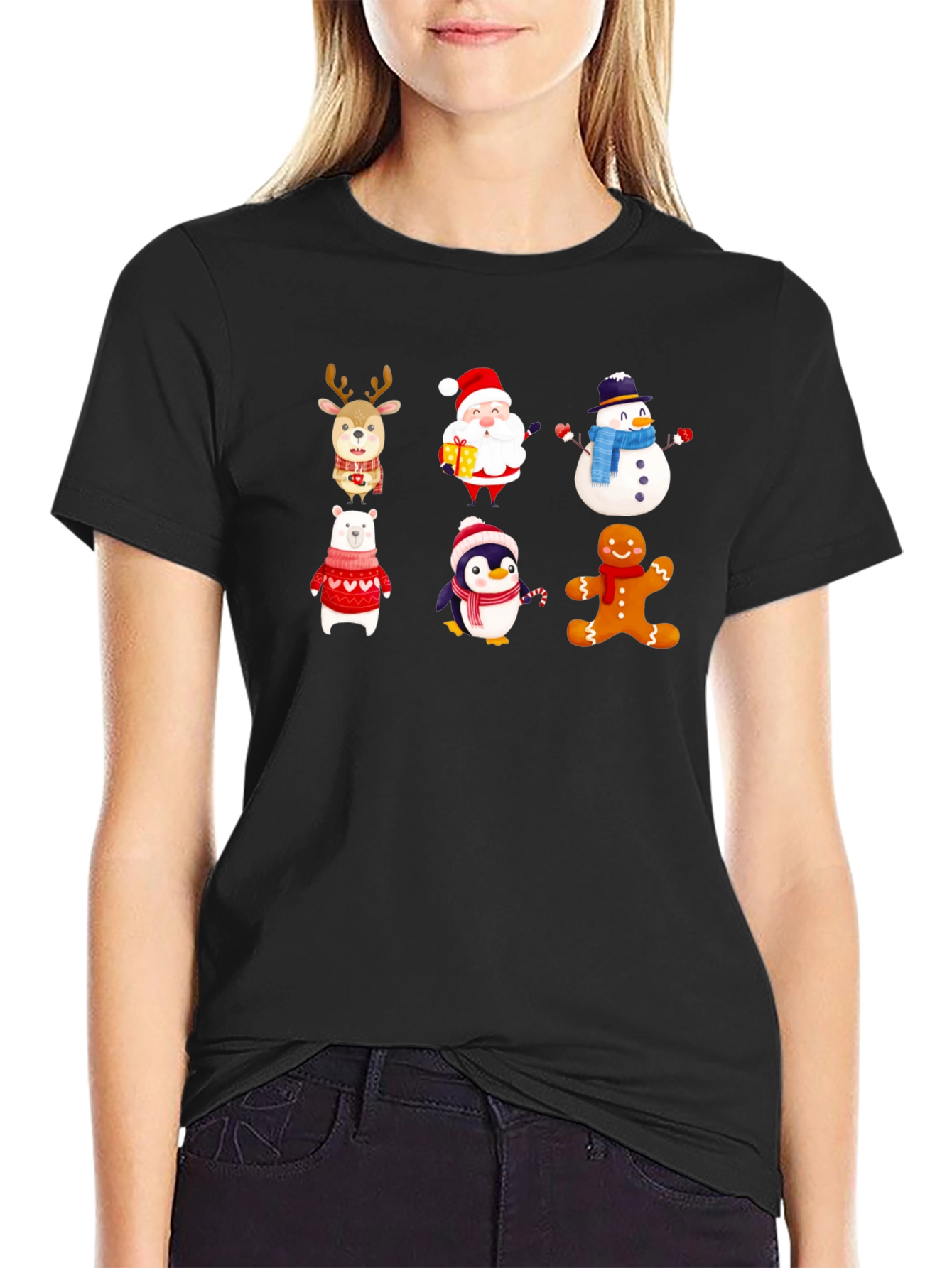 Festive Holiday Character T-Shirt