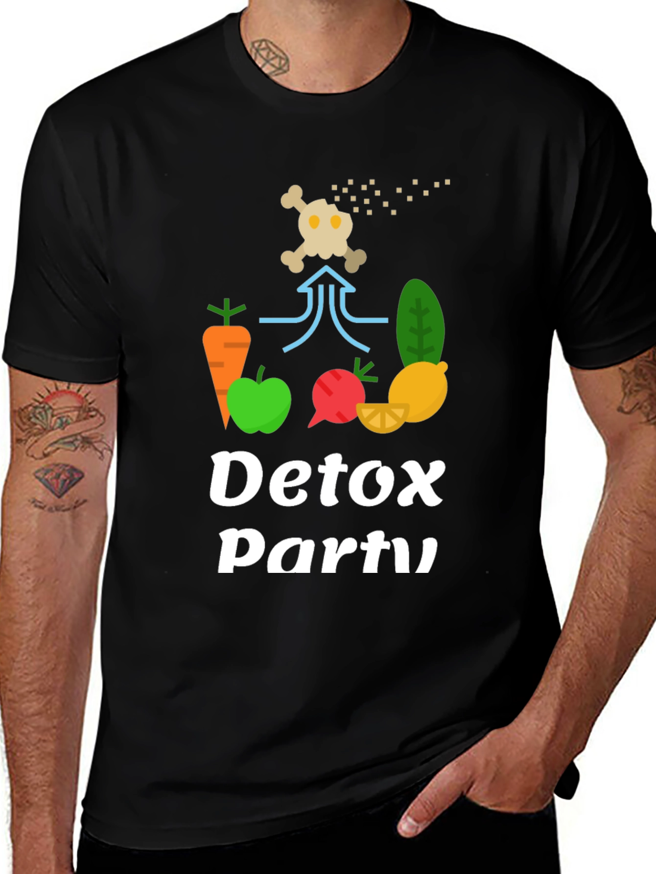 Detox Party T-Shirt - Healthy Lifestyle Tee