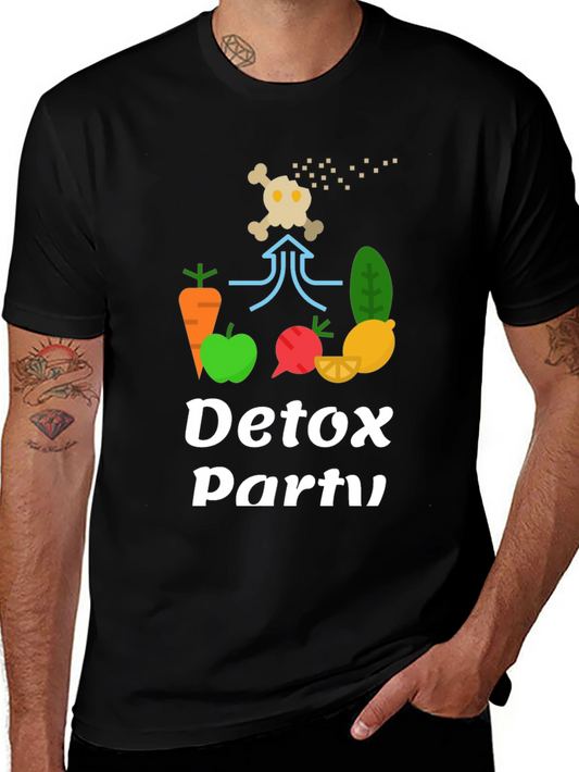Detox Party T-Shirt - Healthy Lifestyle Tee