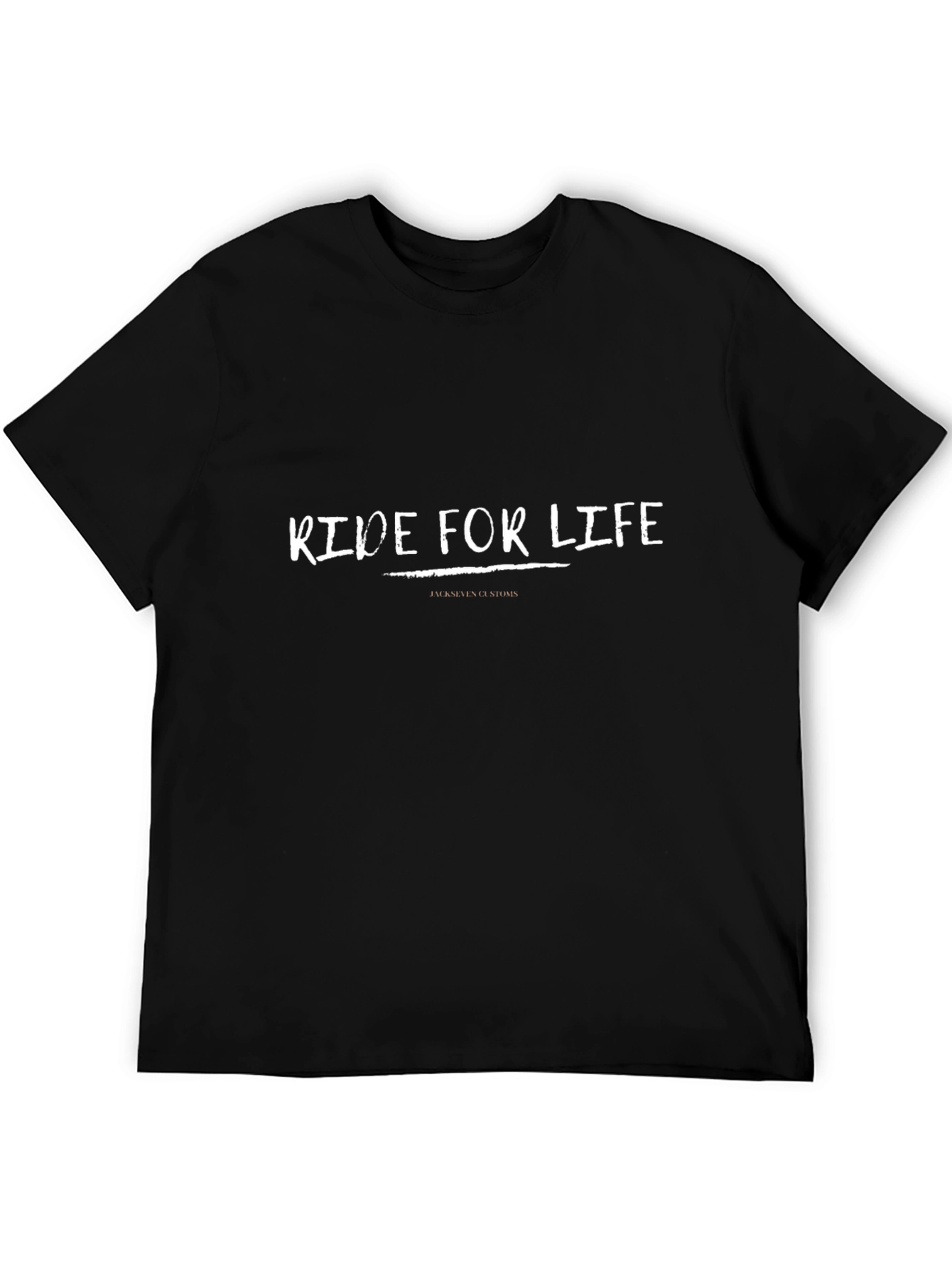 Ride For Life Black T-Shirt