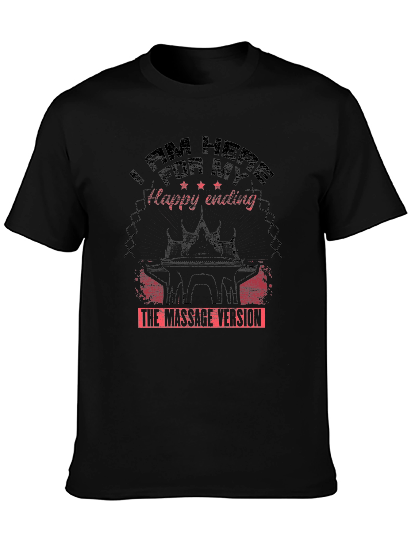 Funny Massage Version Graphic Tee