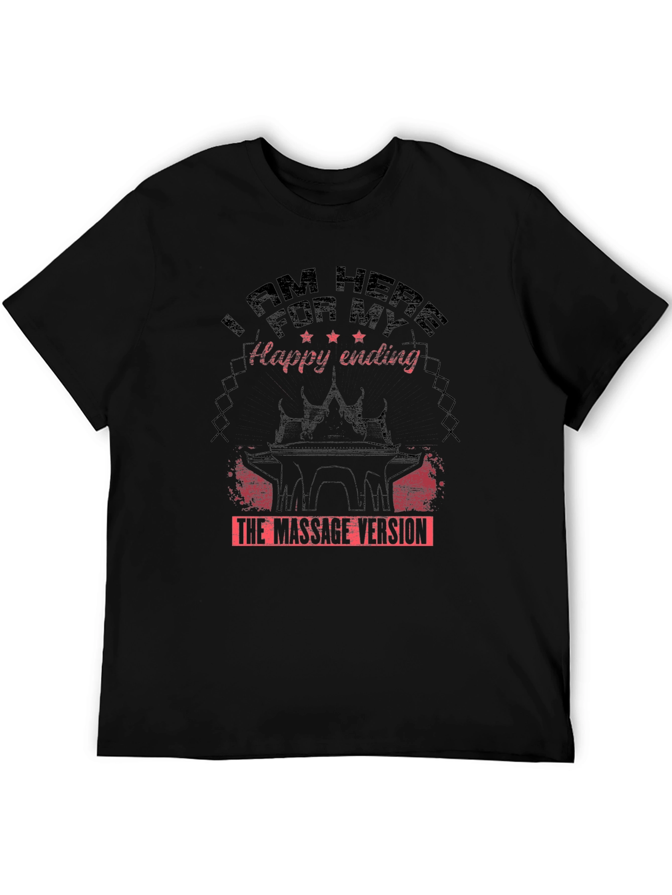 Funny Massage Version Graphic Tee