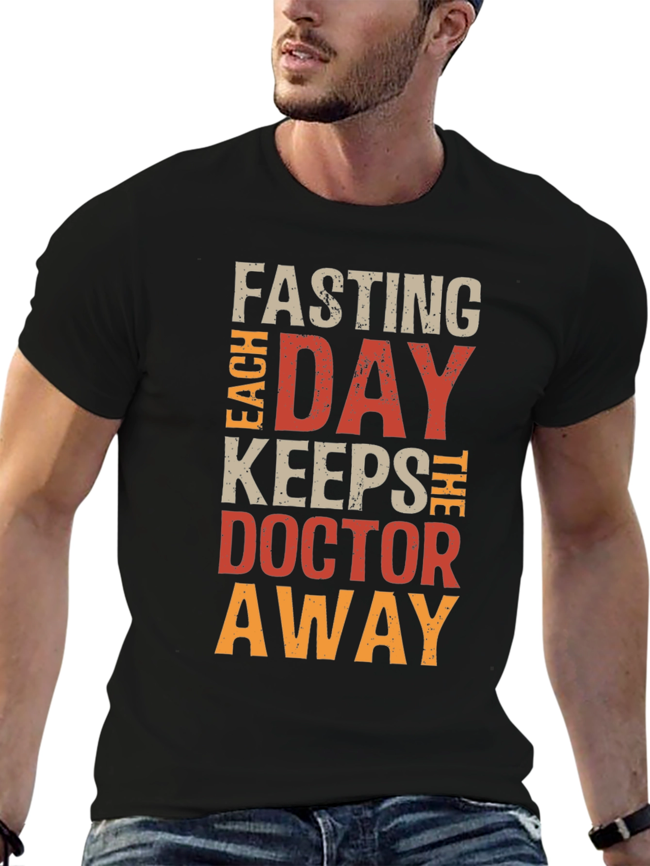Fasting T-Shirt: Each Day Keeps Doctor Away