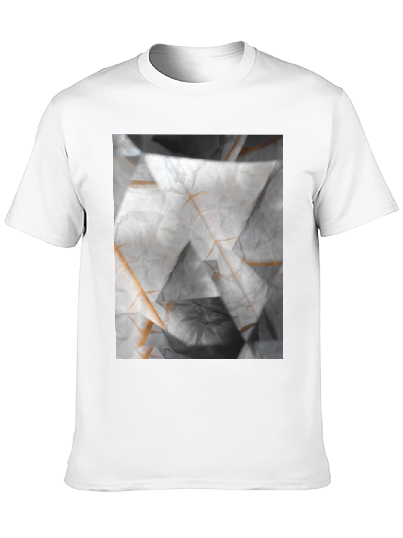 Abstract Geometric T-Shirt - Modern Art Tee