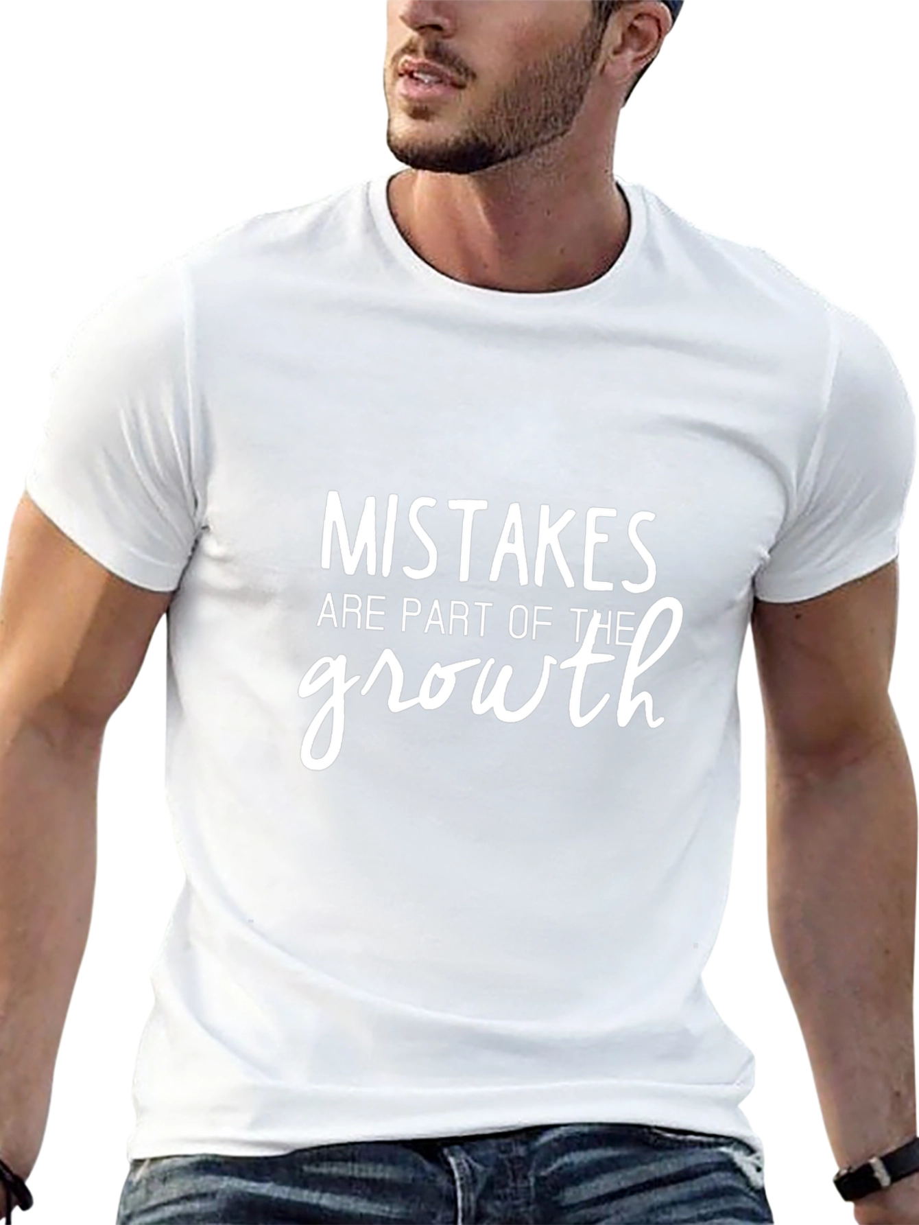 Mistakes are Part of the Growth Graphic T-Shirt