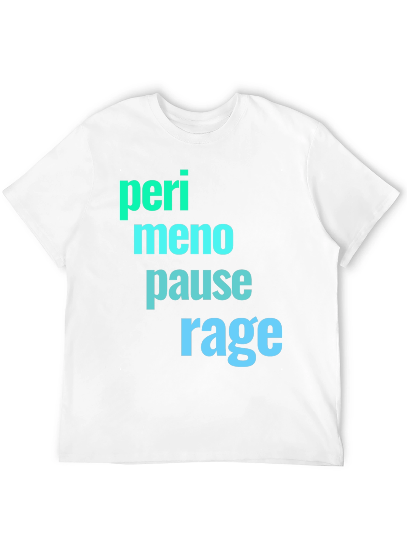 Perimenopause Rage Black Graphic Tee