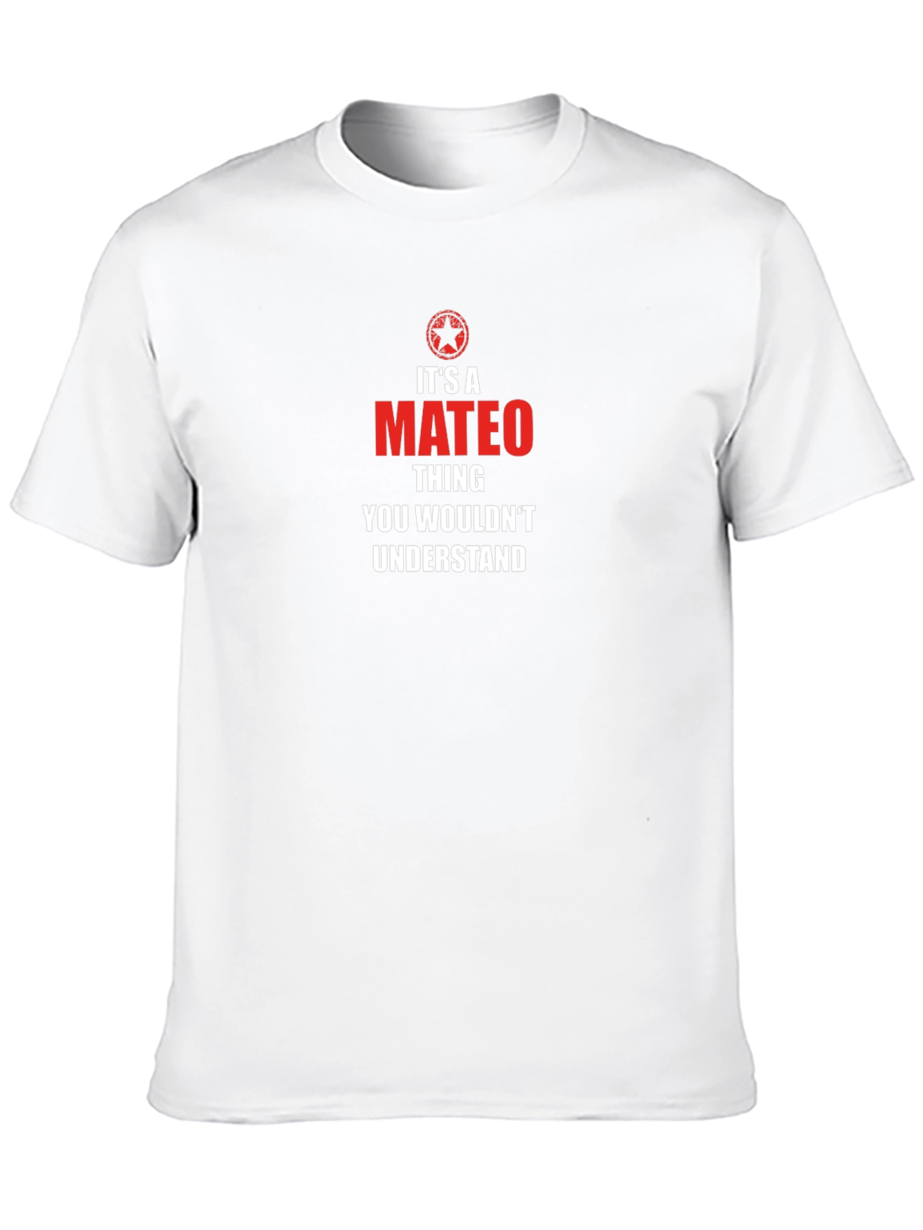 Its a Mateo Thing T-Shirt - Black