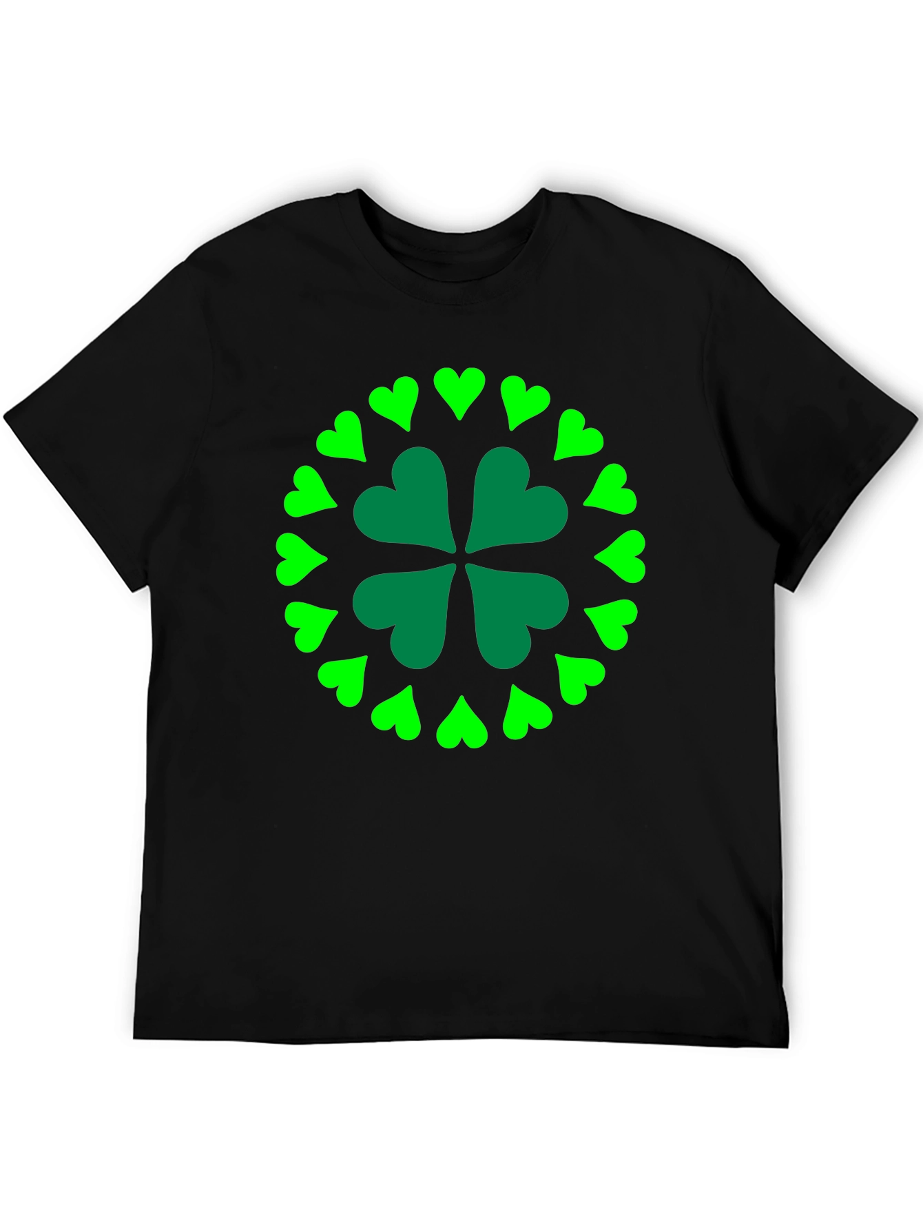Shamrock Heart T-Shirt - St. Patricks Day