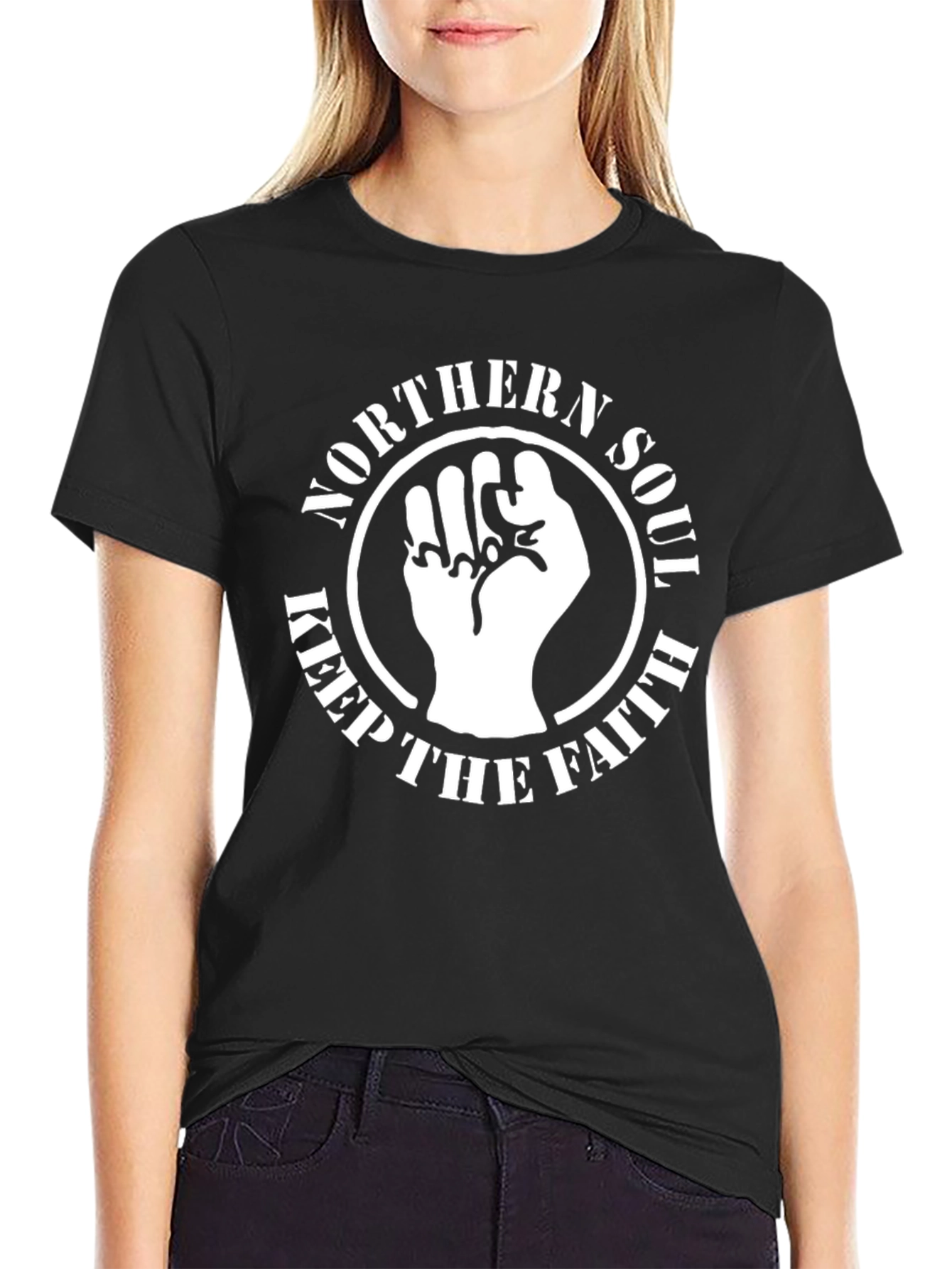 Northern Soul Keep The Faith Graphic Tee