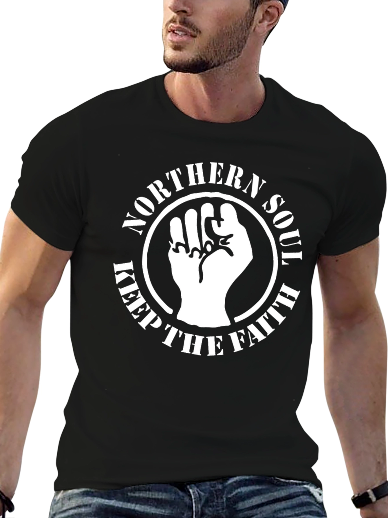 Northern Soul Keep The Faith Graphic Tee