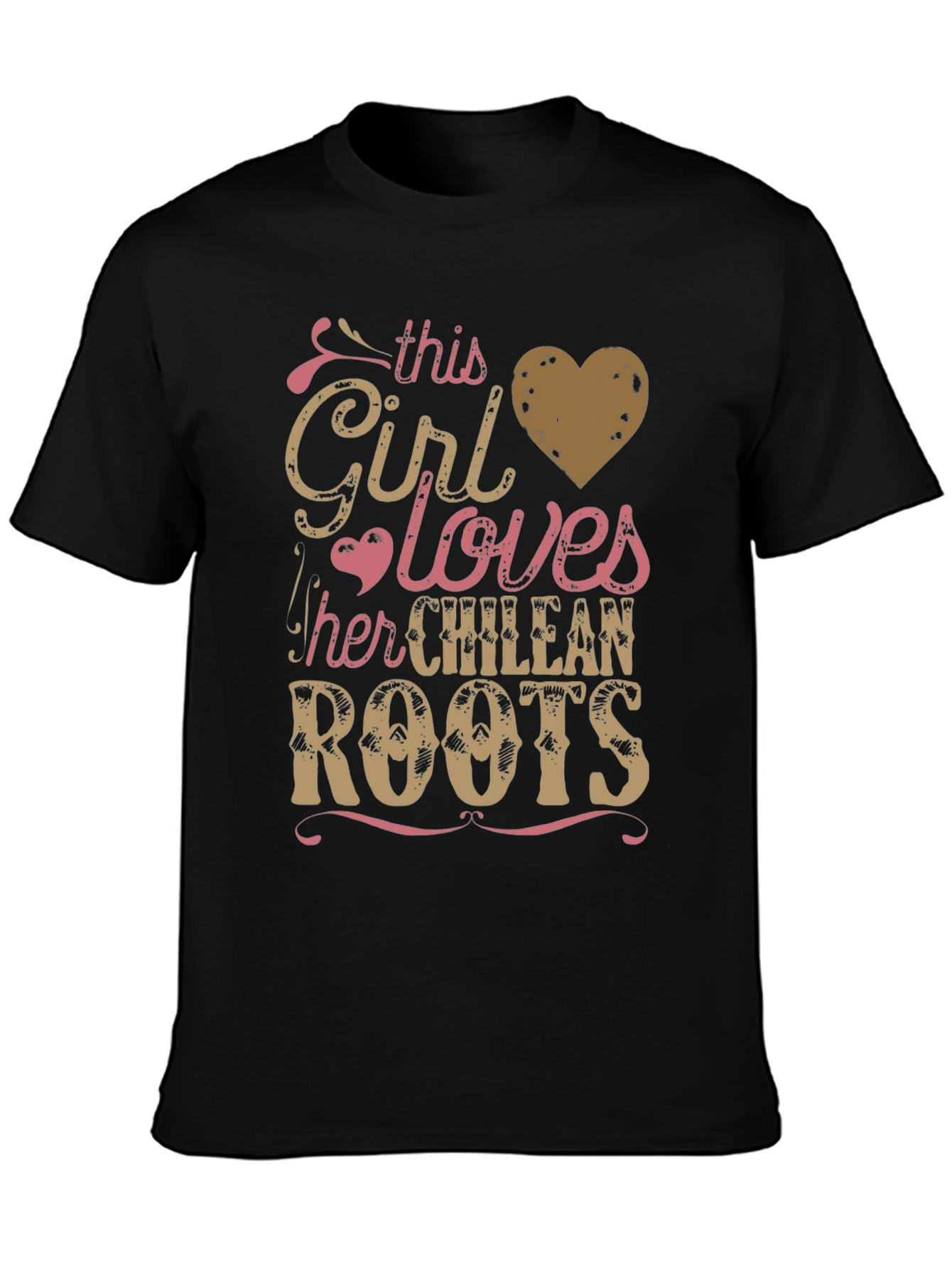 Chilean Roots Girls T-Shirt