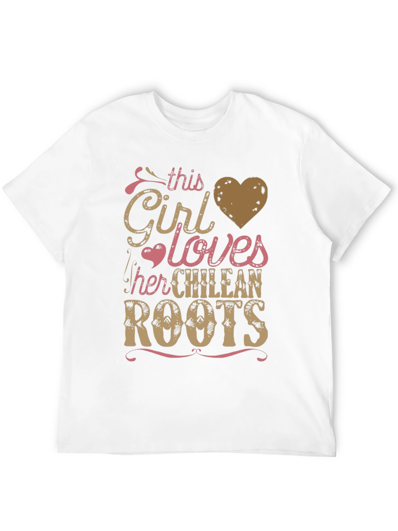 Chilean Roots Girls T-Shirt