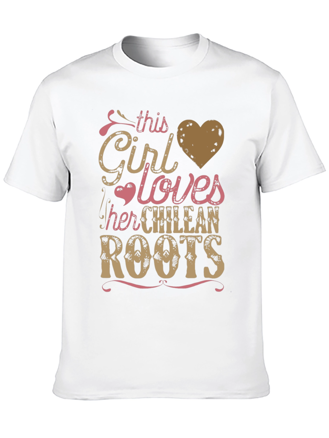 Chilean Roots Girls T-Shirt