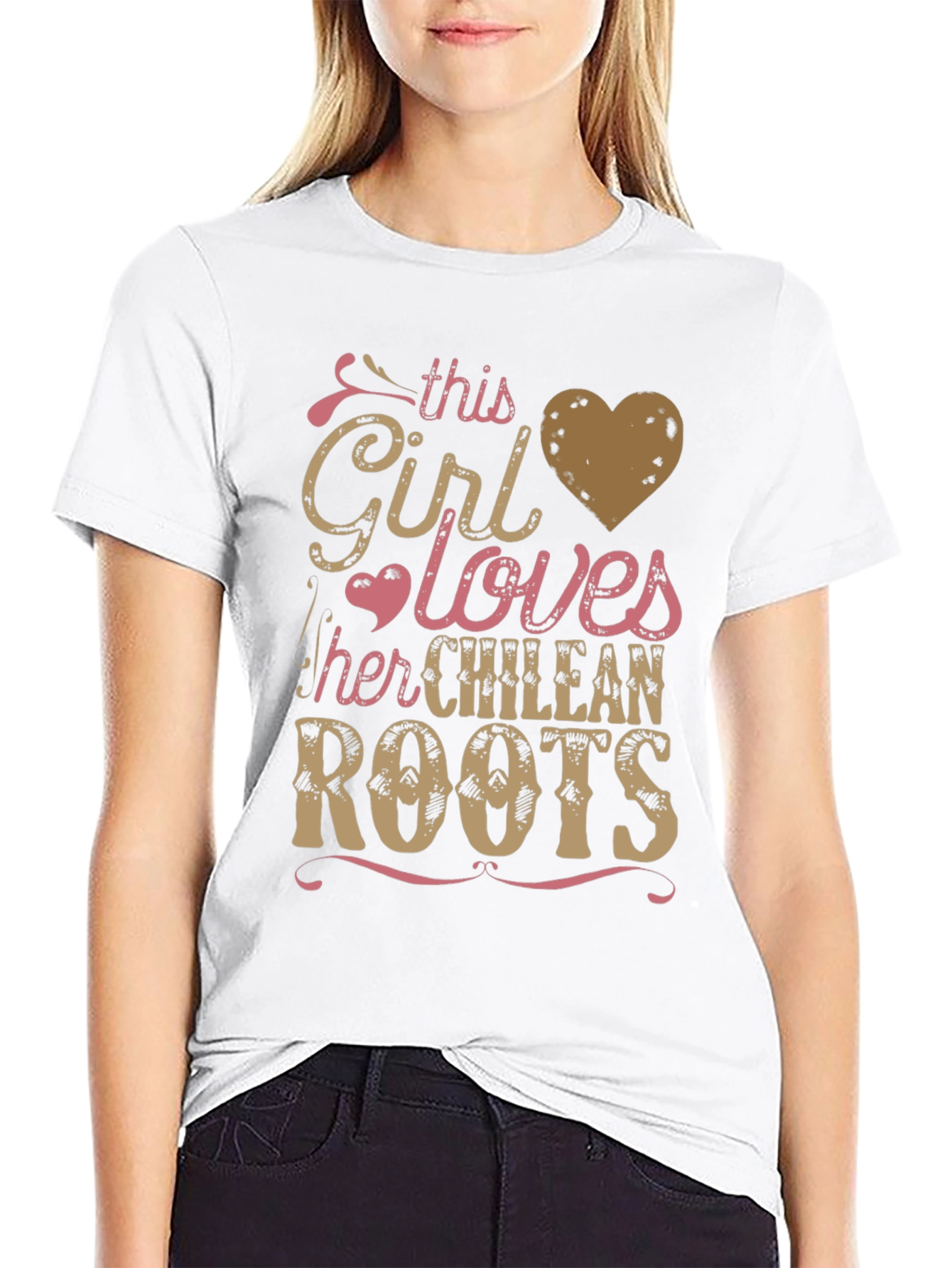 Chilean Roots Girls T-Shirt