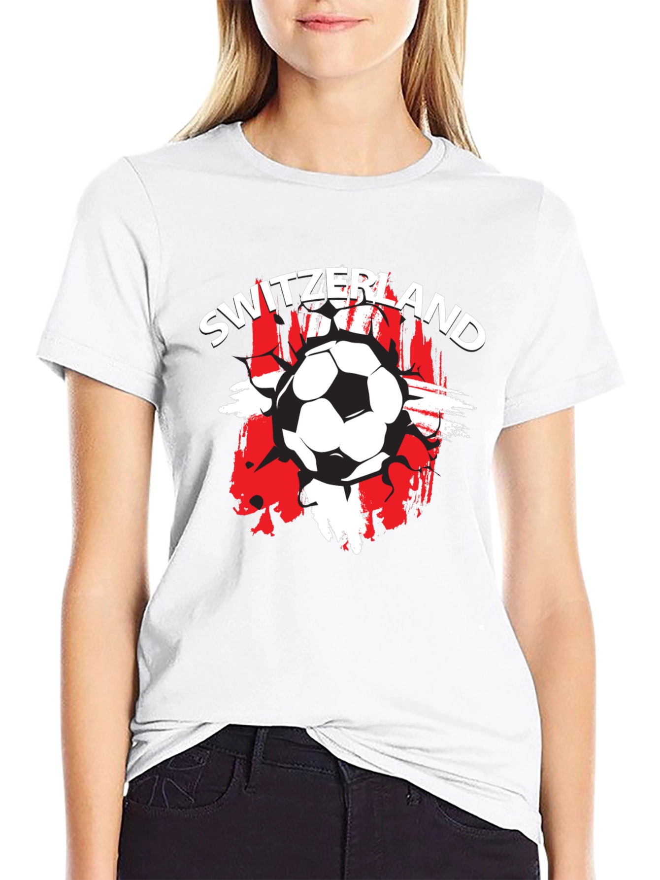 Switzerland Soccer T-Shirt