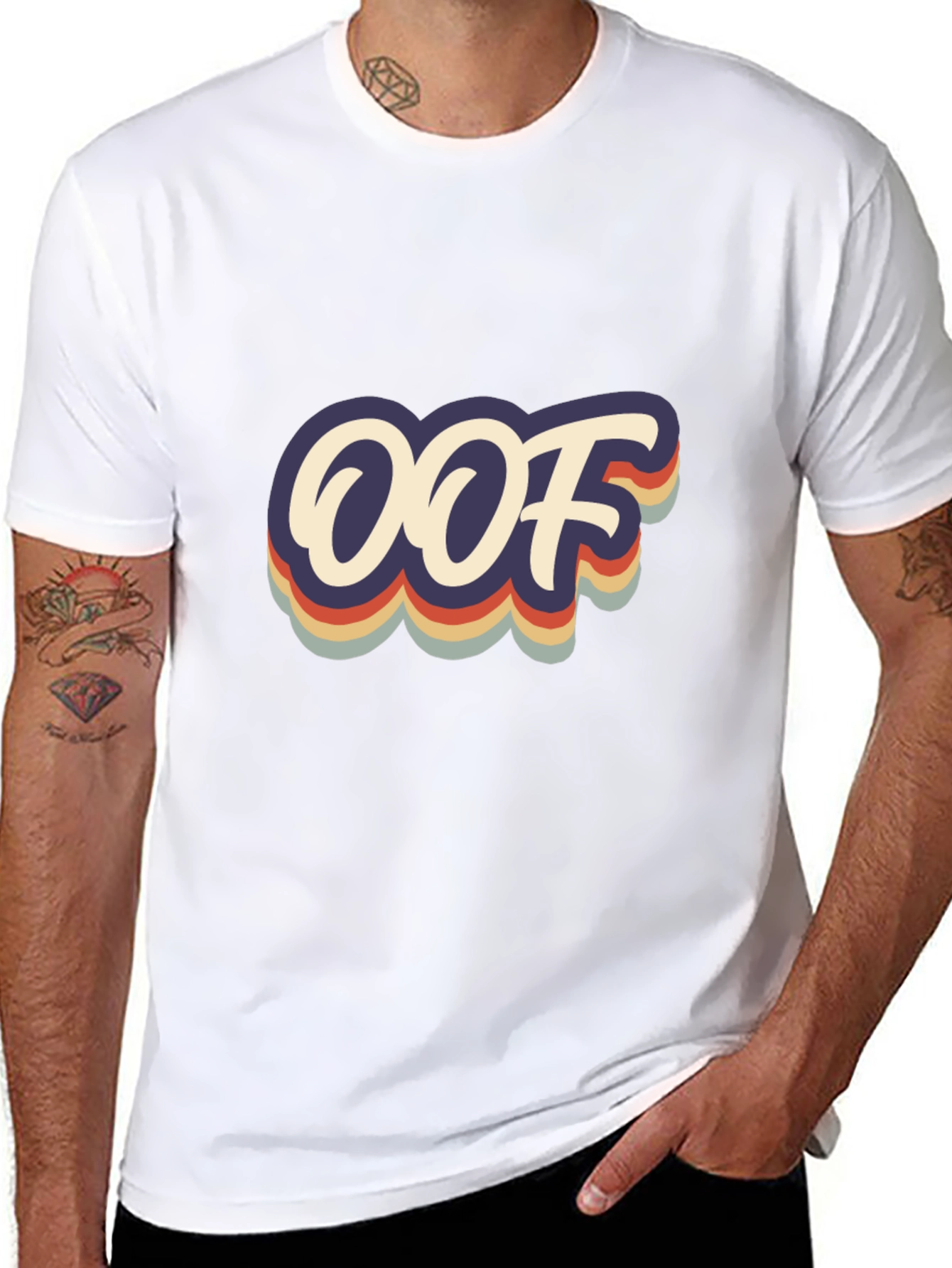 Retro Oof T-Shirt - Classic Meme Style