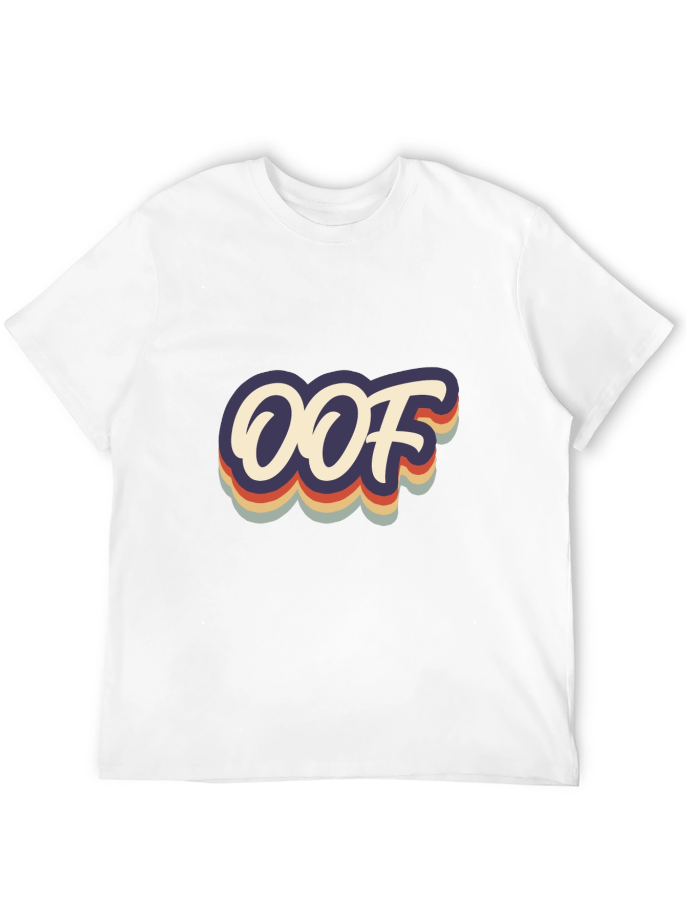 Retro Oof T-Shirt - Classic Meme Style