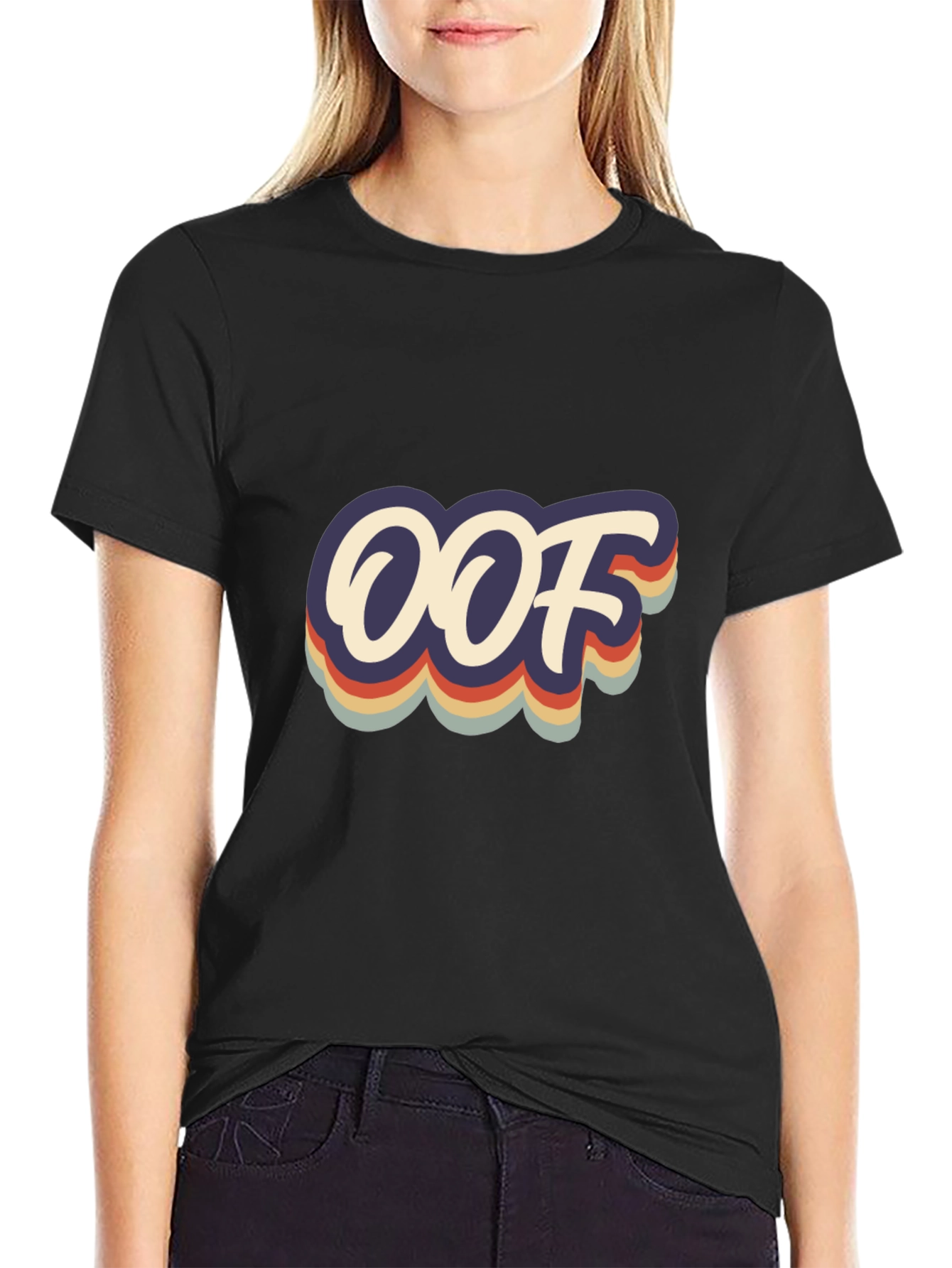 Retro Oof T-Shirt - Classic Meme Style